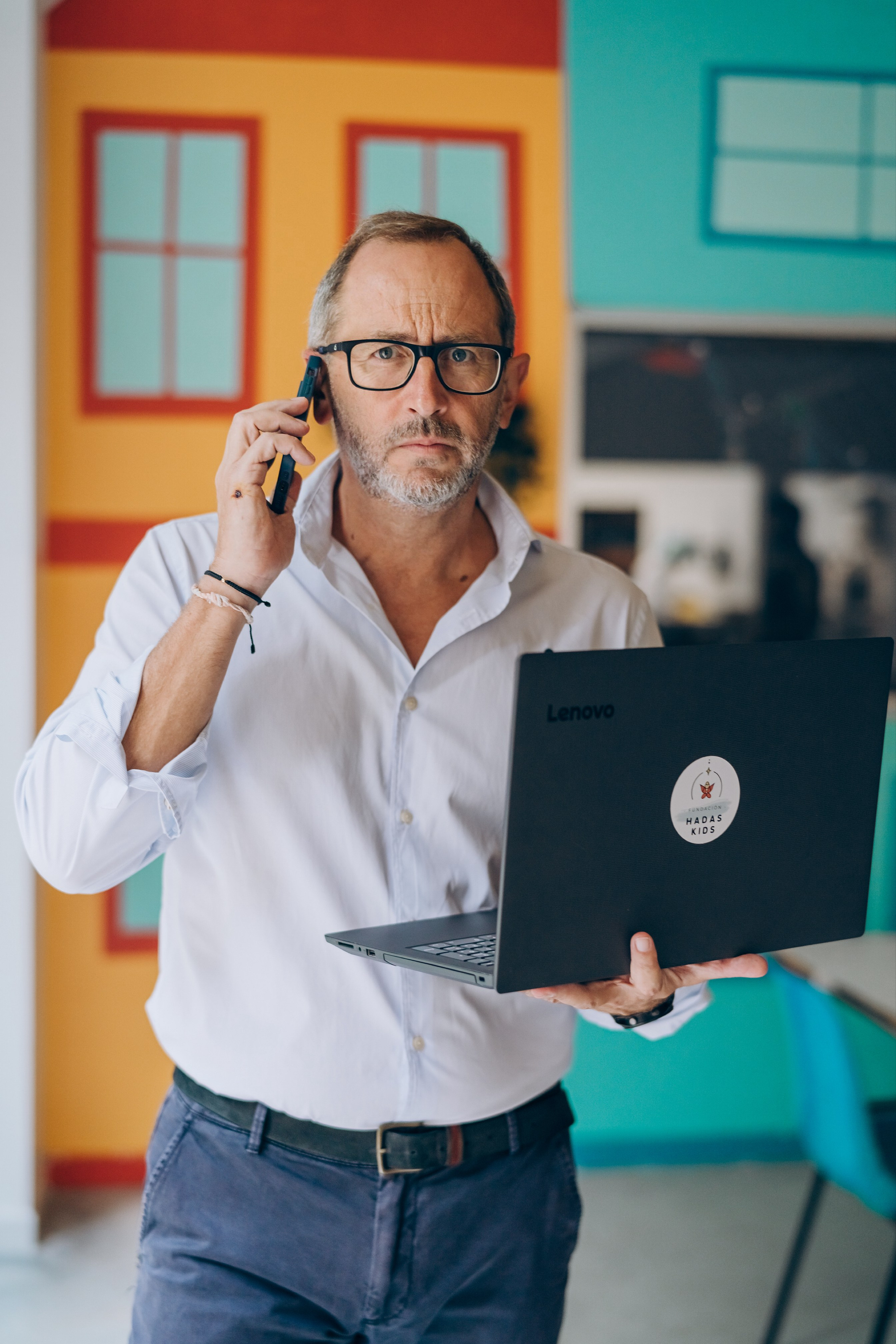 Portrait for the web site. Photographer in Mallorca