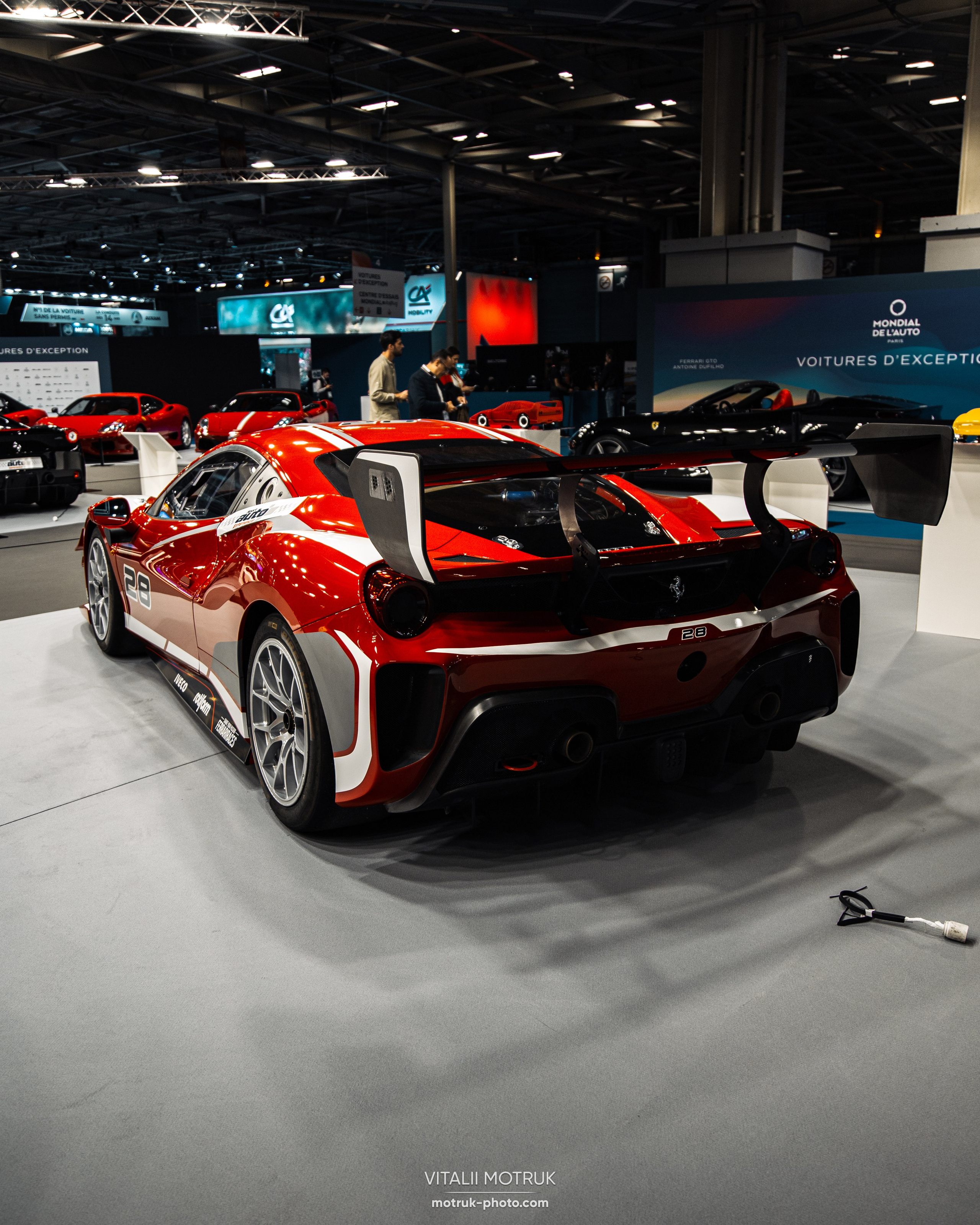 Mondial Auto 2022. Photographe de voitures à Paris — Vitalii Motruk