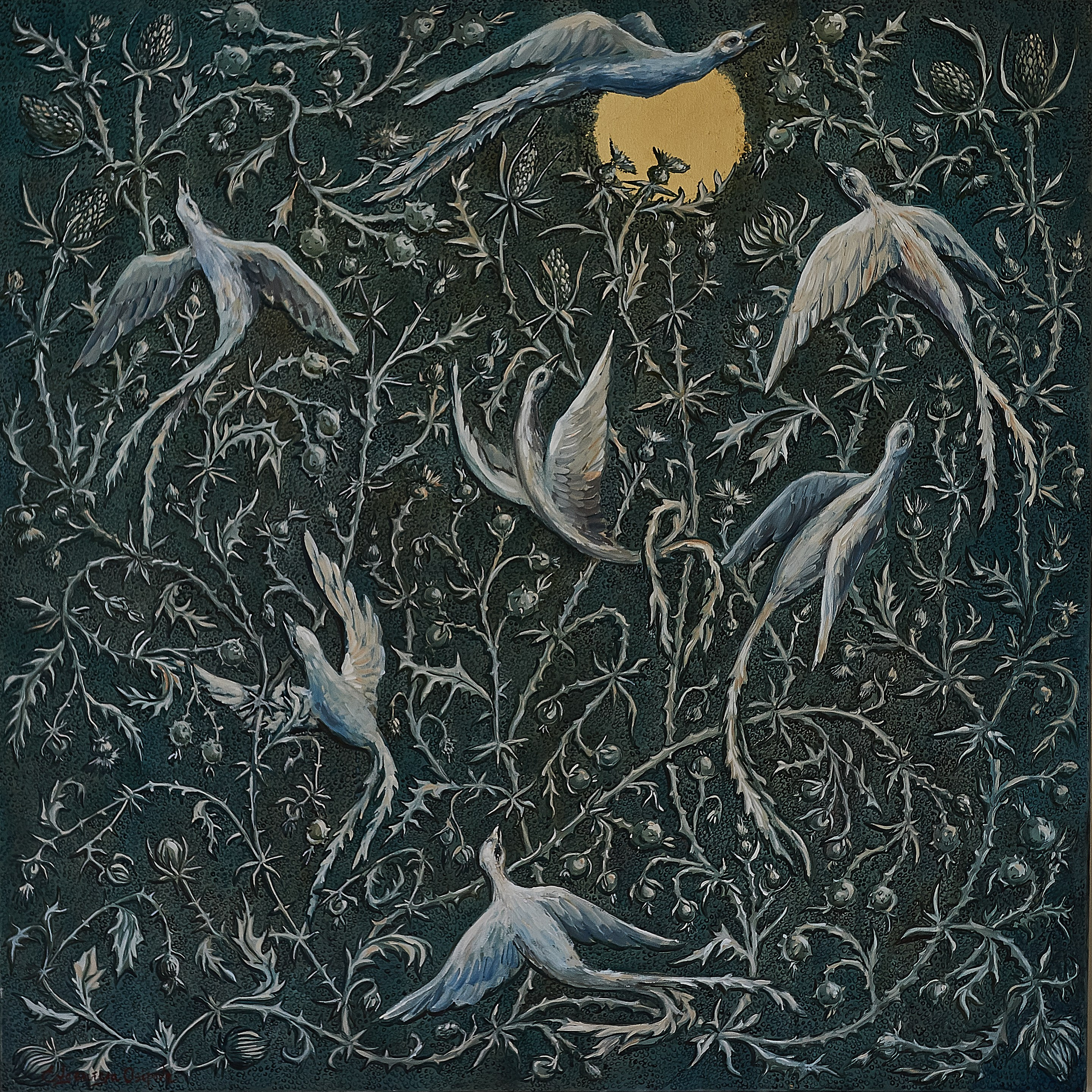 Eugenia Arinstein — konstnär som skapar handgjord måleri och illustration med känsla, färg och närvaro. Verksam i Nynäshamn