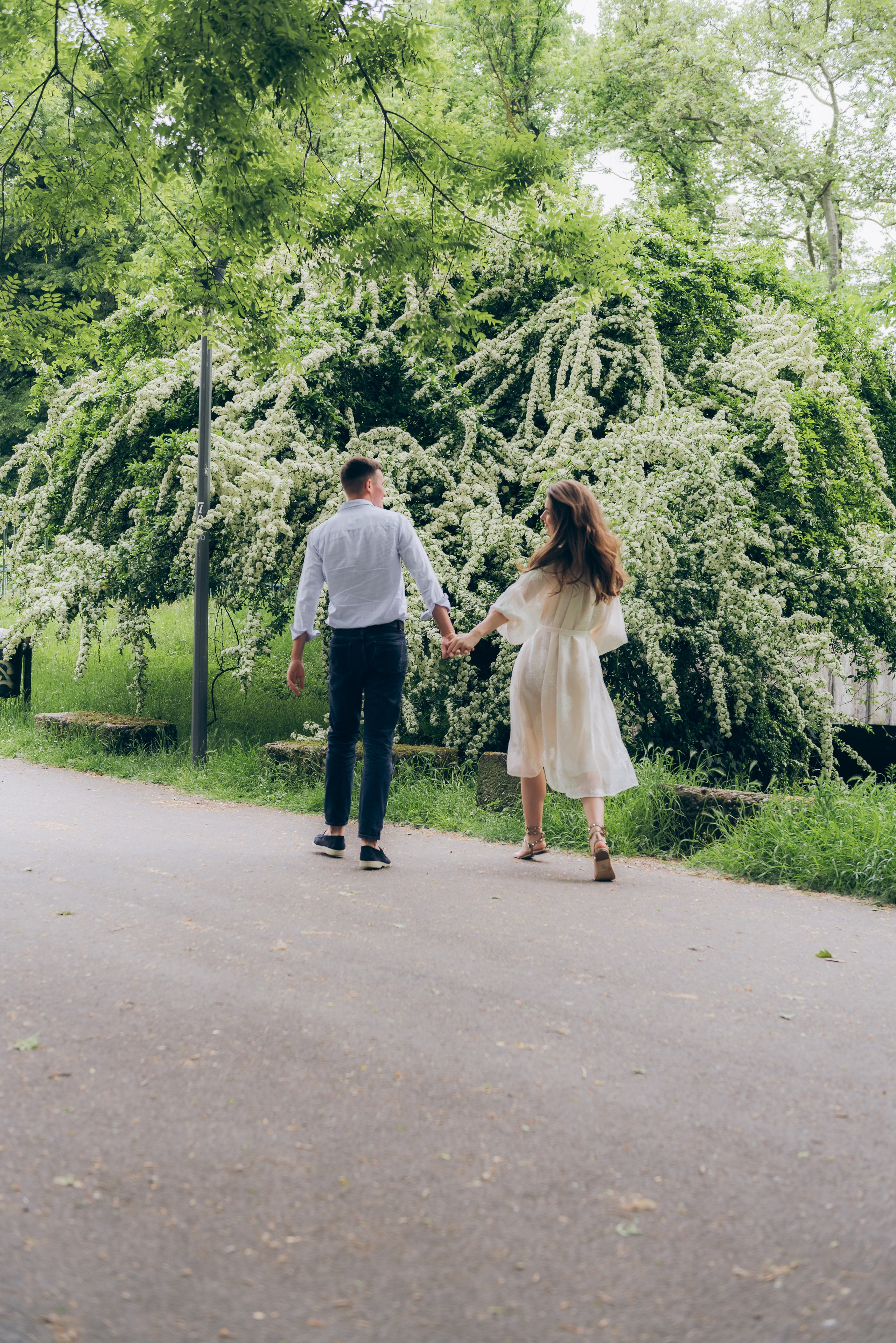Romantic morning in park in Milan. Anastasiia Buchinskaia Fotografa Milano