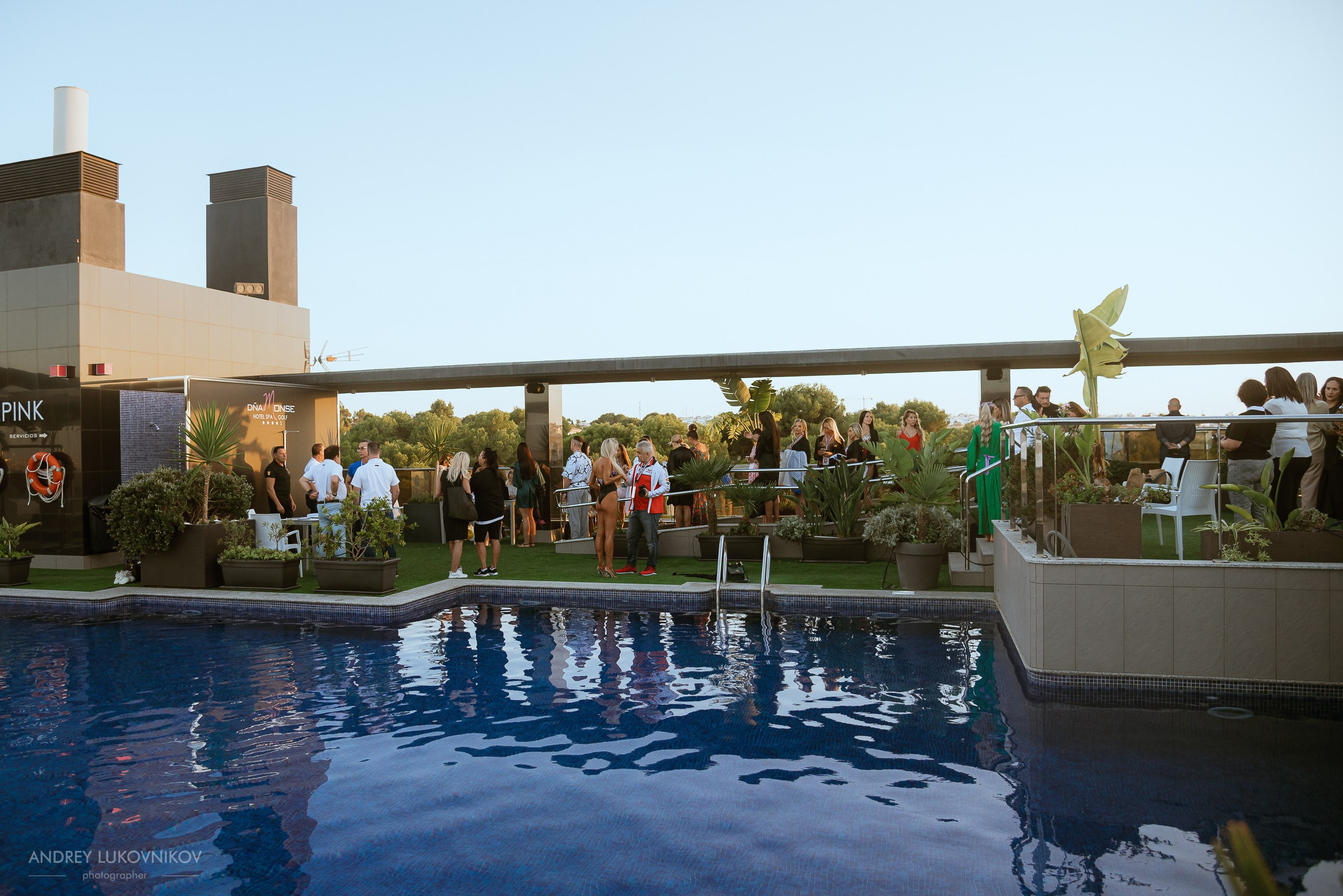 Photoshoot of the IFBB Miss Fit Model Europe 2024 registration in Torrevieja