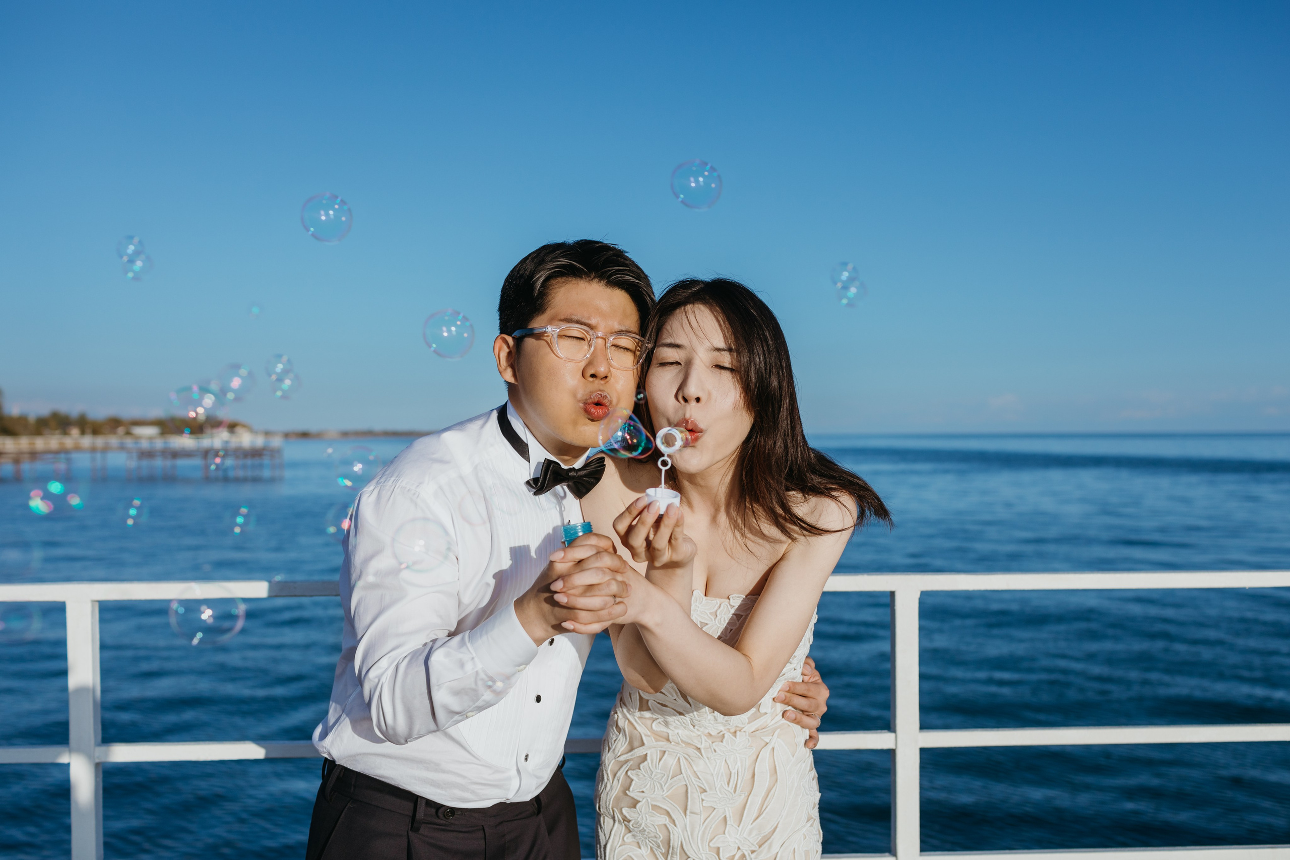 Чесан и Лиса (South Korea) — свадебная фотосессия на Иссык-Куле, пансионат “Каприз” | Chisun & Lisa — Issyk-Kul Lake wedding photos, Capriz. Фотограф в Бишкеке Оксана Шувалова