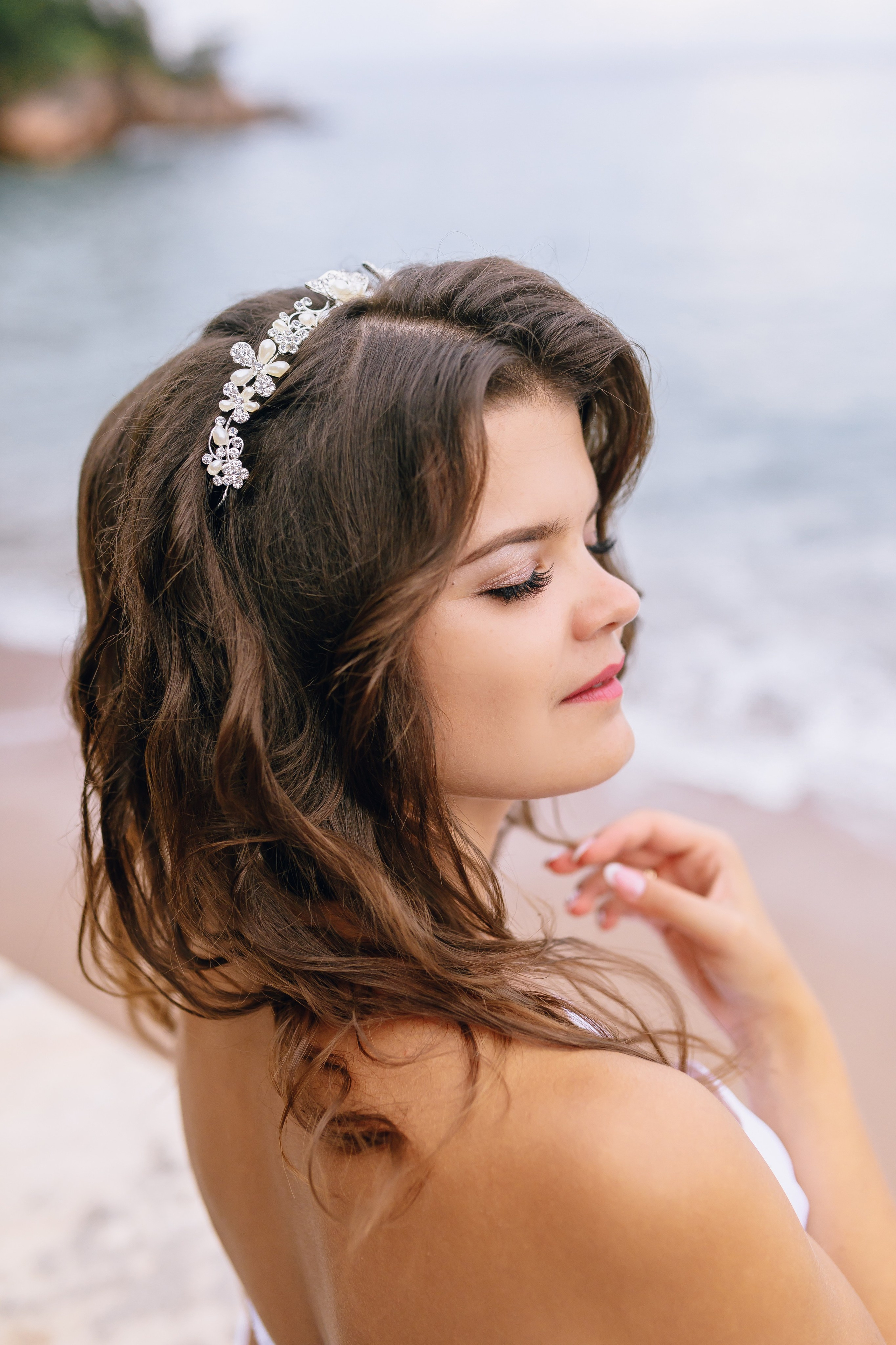 Wedding makeup artist hairdresser in Montenegro. Makeup artist and hairdresser in Montenegro Nadia Lia