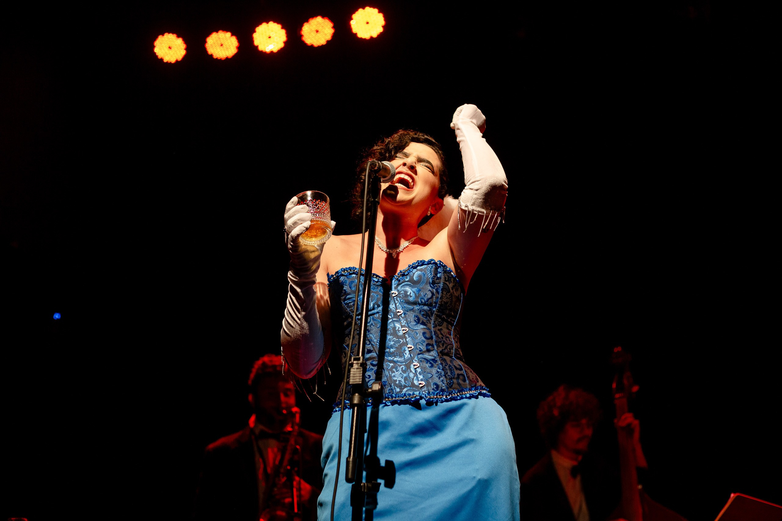 Fotografia de recital de formatura do Conservatório de Música de Itajaí — Santa Catarina