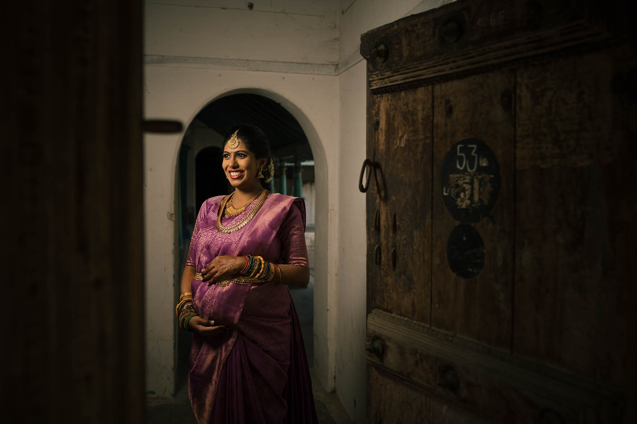 Traditional maternity portraits | Erode, India
