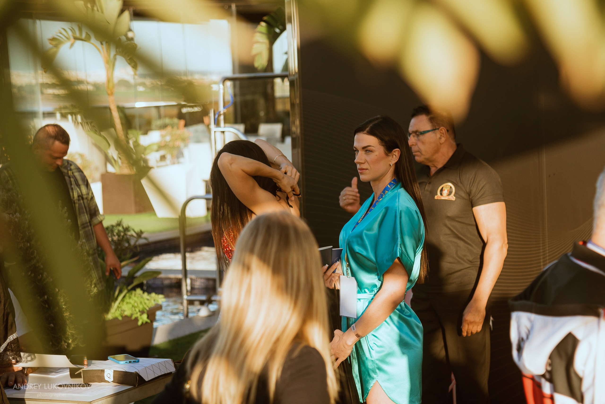 Photoshoot of the IFBB Miss Fit Model Europe 2024 registration in Torrevieja