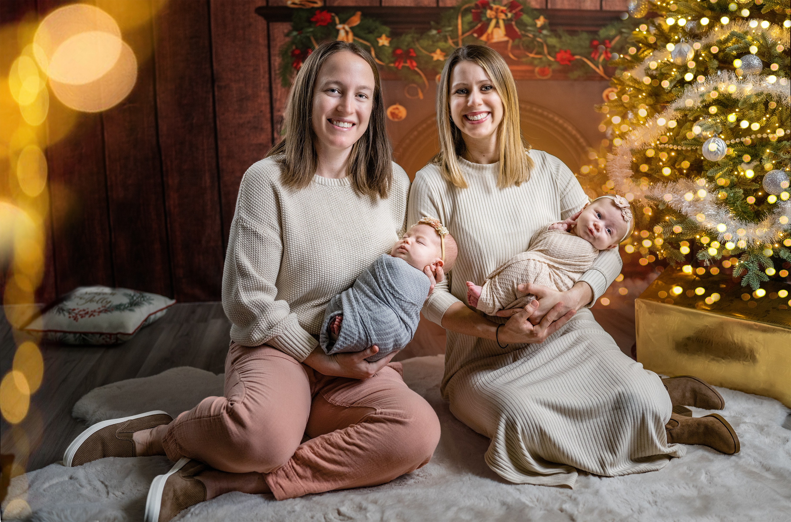 Christmas photoshoots in Houston. Photographer Irina Kozhemyakina. Houston