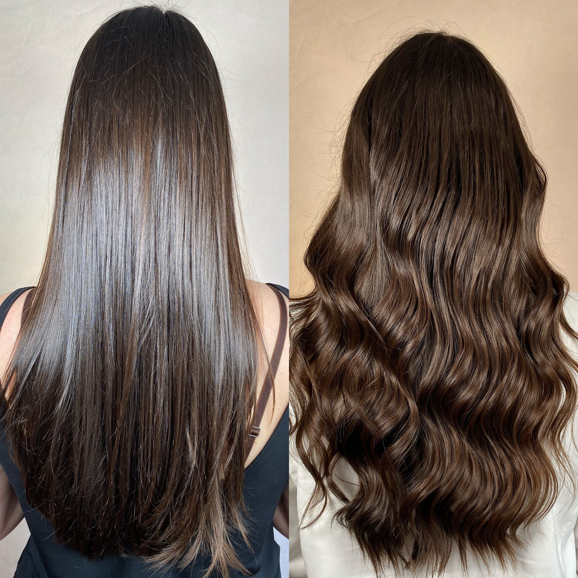Natural wavy hairstyle for a flexible look