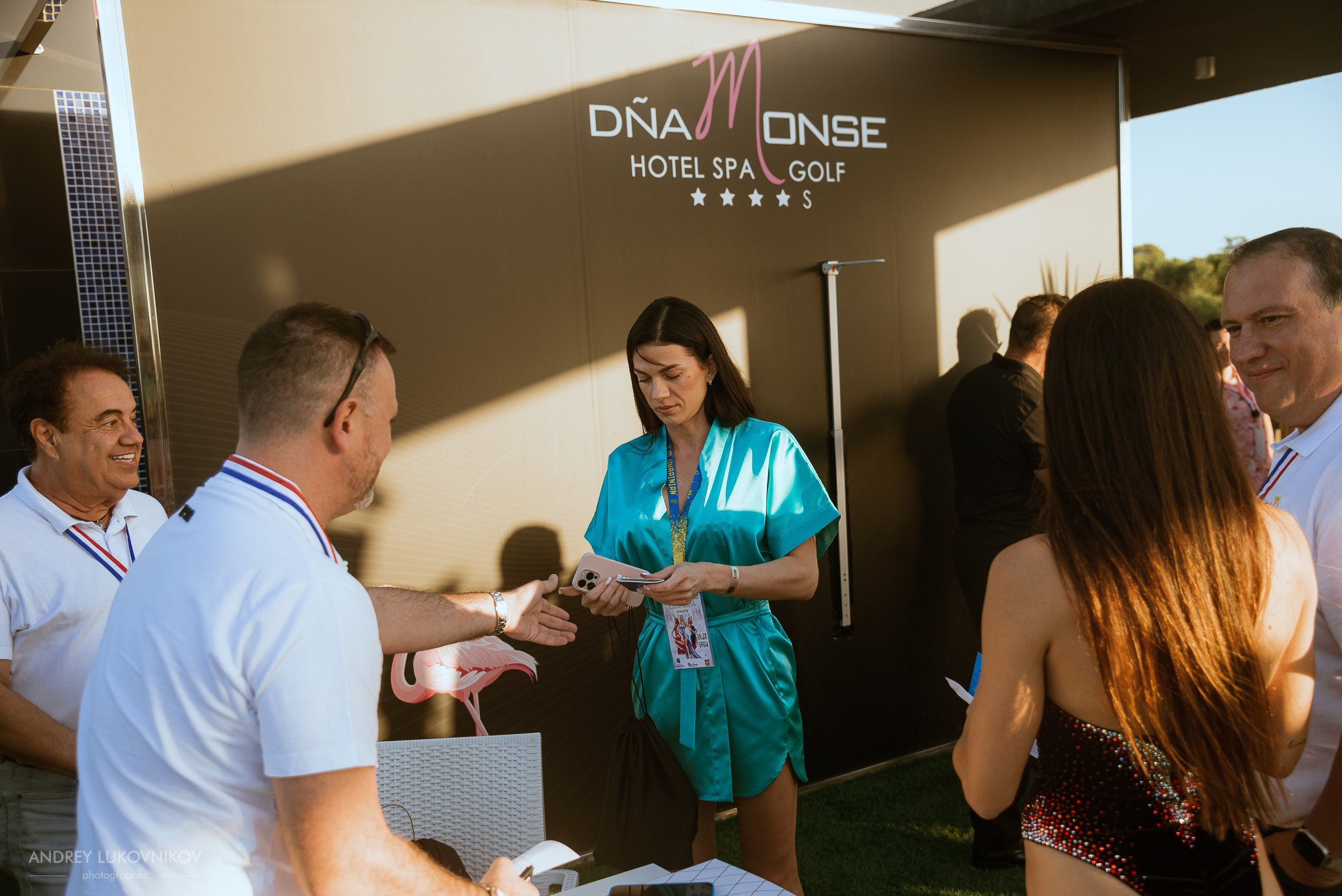 Photoshoot of the IFBB Miss Fit Model Europe 2024 registration in Torrevieja