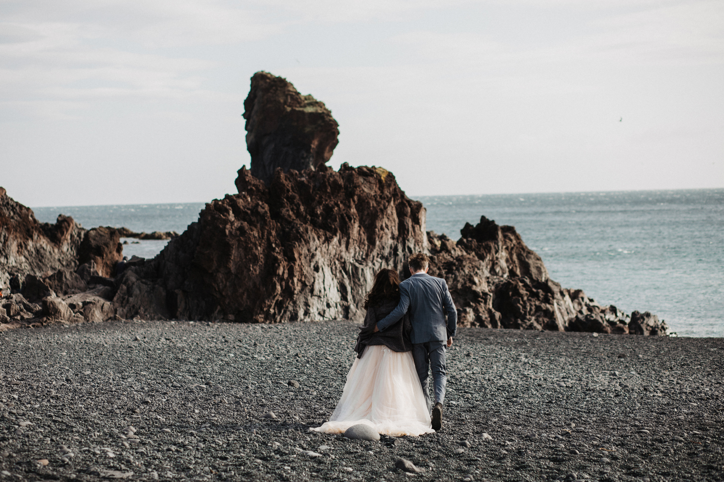 Wedding for two in Iceland. Iceland elopement photographer & videographer