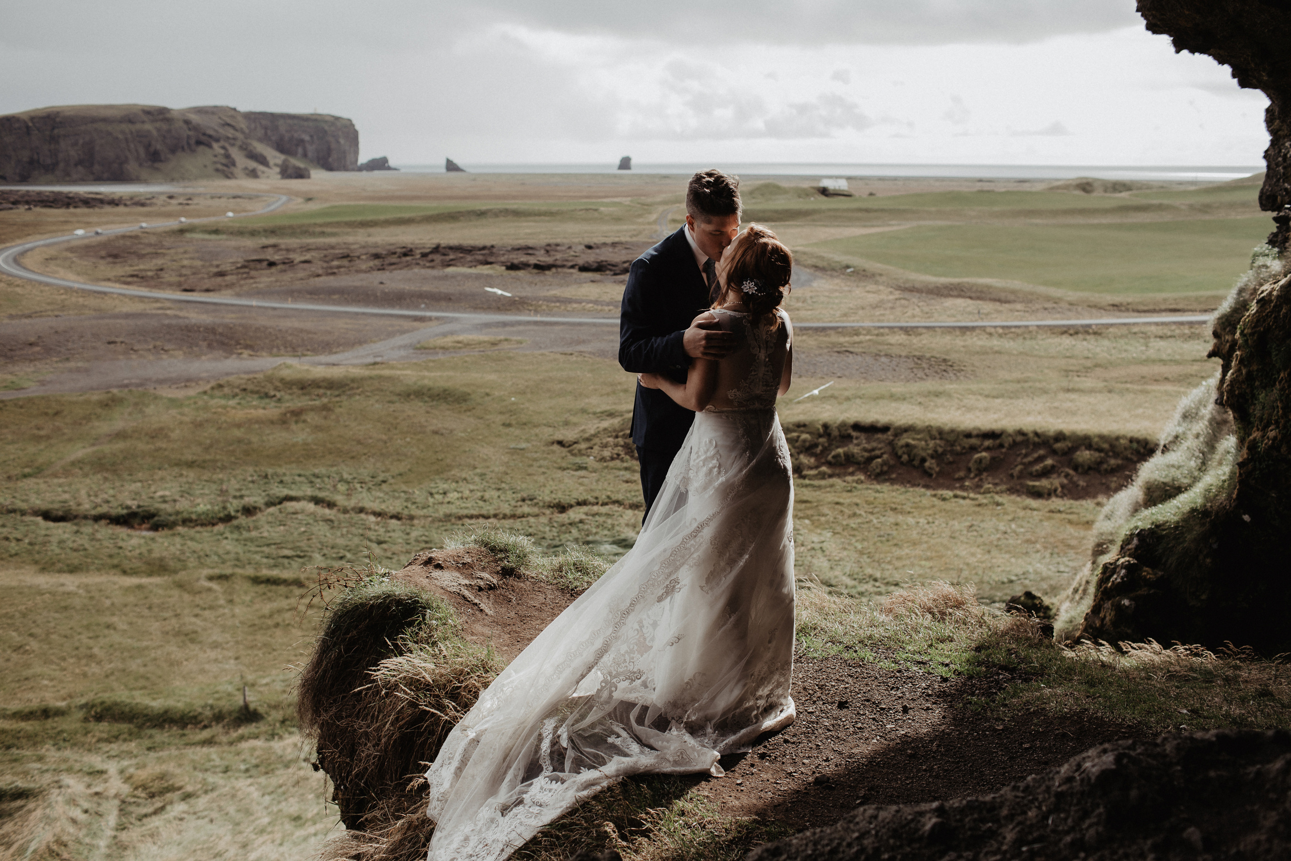 Black beach Iceland elopement | Iceland elopement photographer. Iceland elopement photographer & videographer