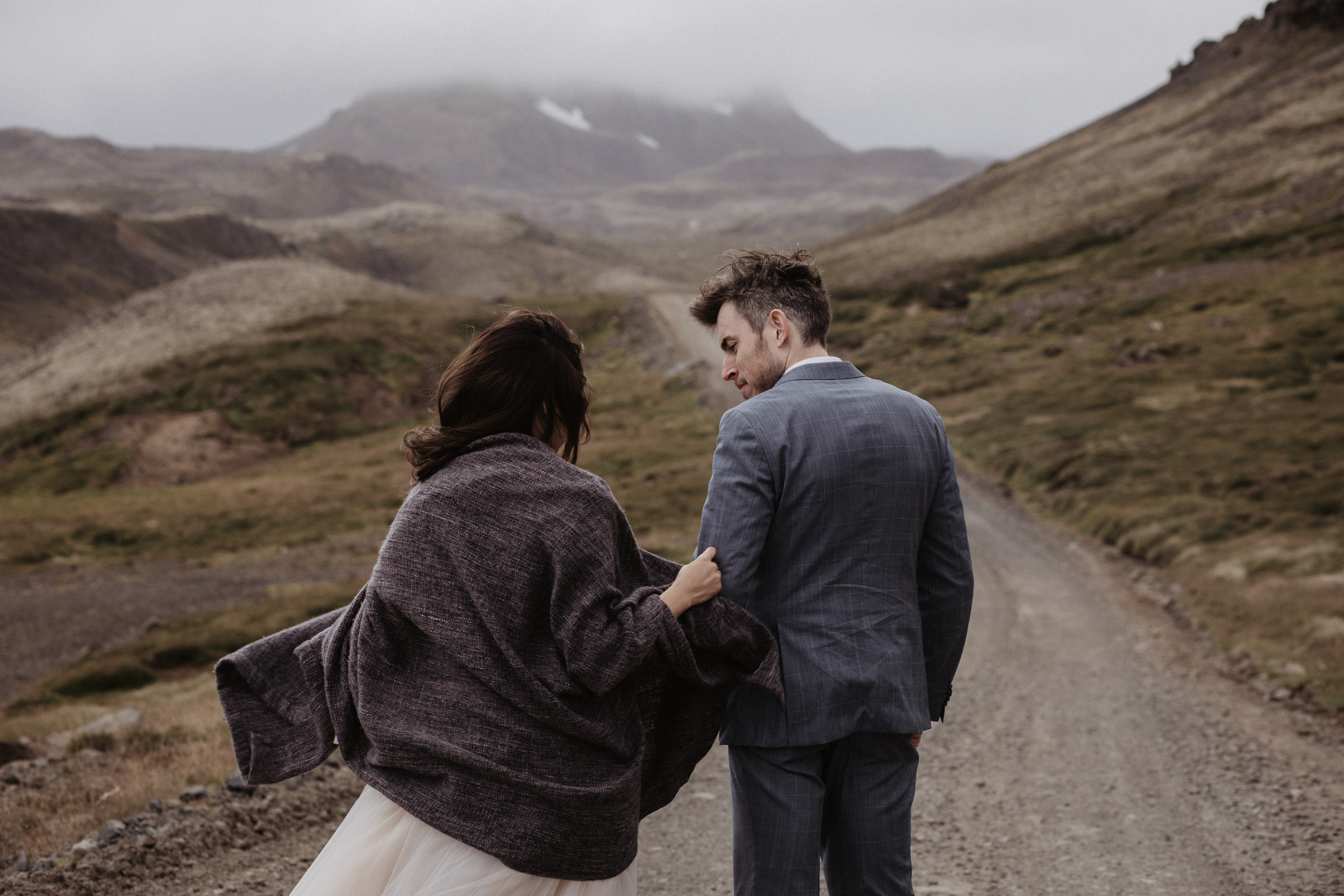 Wedding for two in Iceland. Iceland elopement photographer & videographer