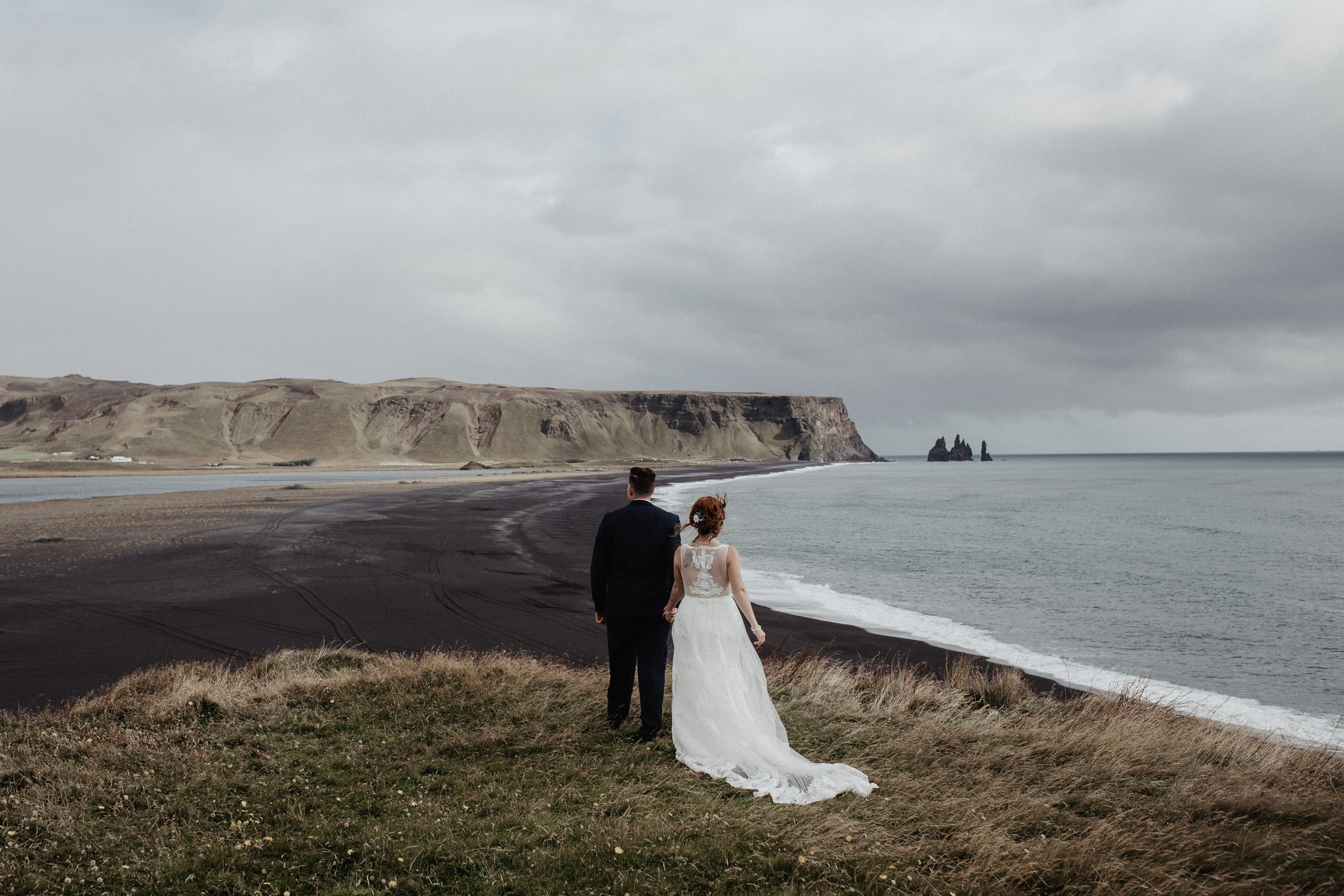 Black beach Iceland elopement | Iceland elopement photographer. Iceland elopement photographer & videographer