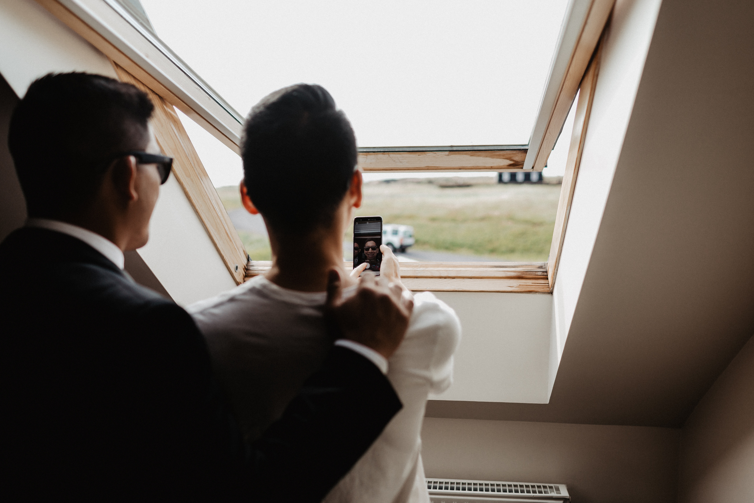 Wedding in Budir Iceland. Iceland elopement photographer & videographer