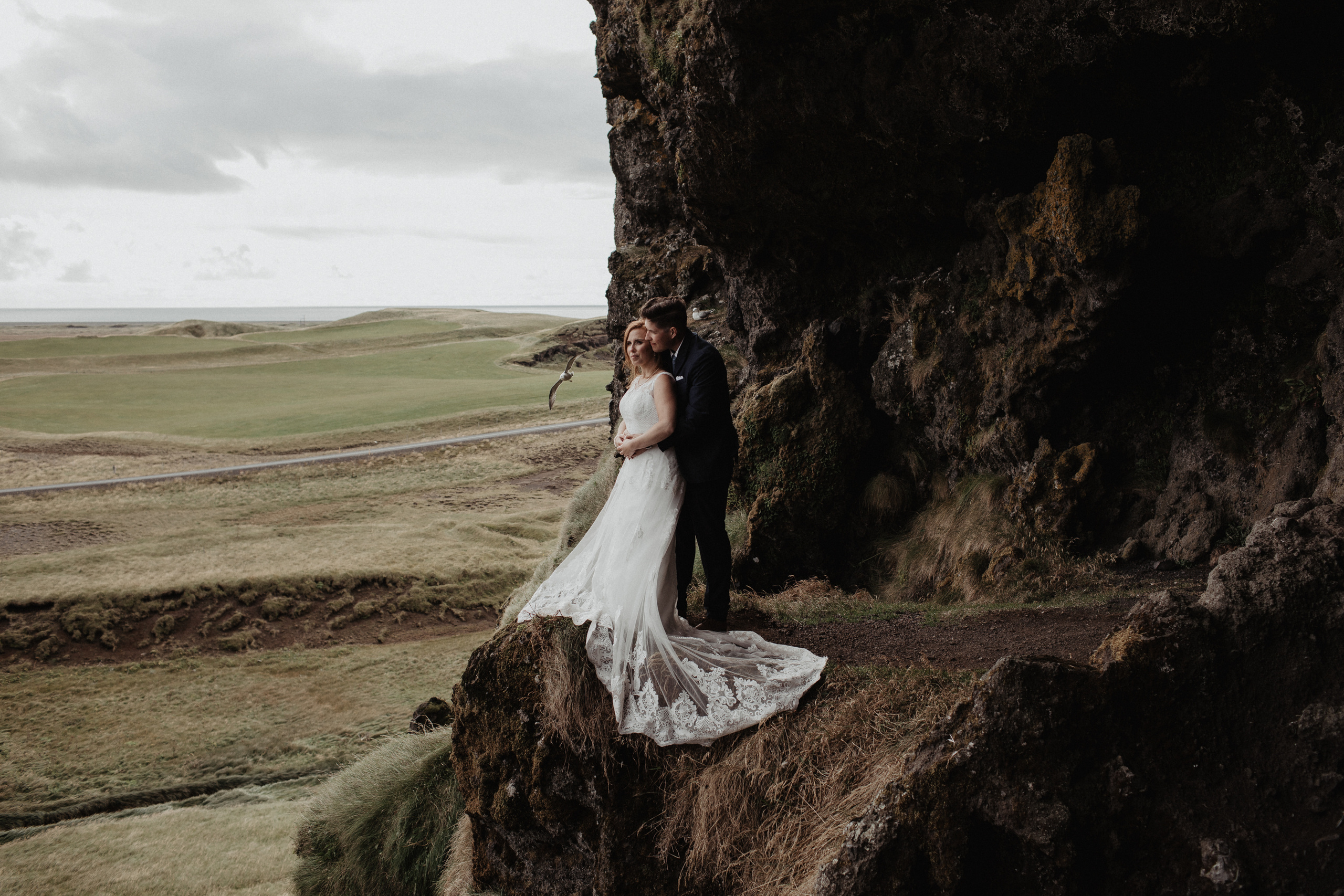 Black beach Iceland elopement | Iceland elopement photographer. Iceland elopement photographer & videographer