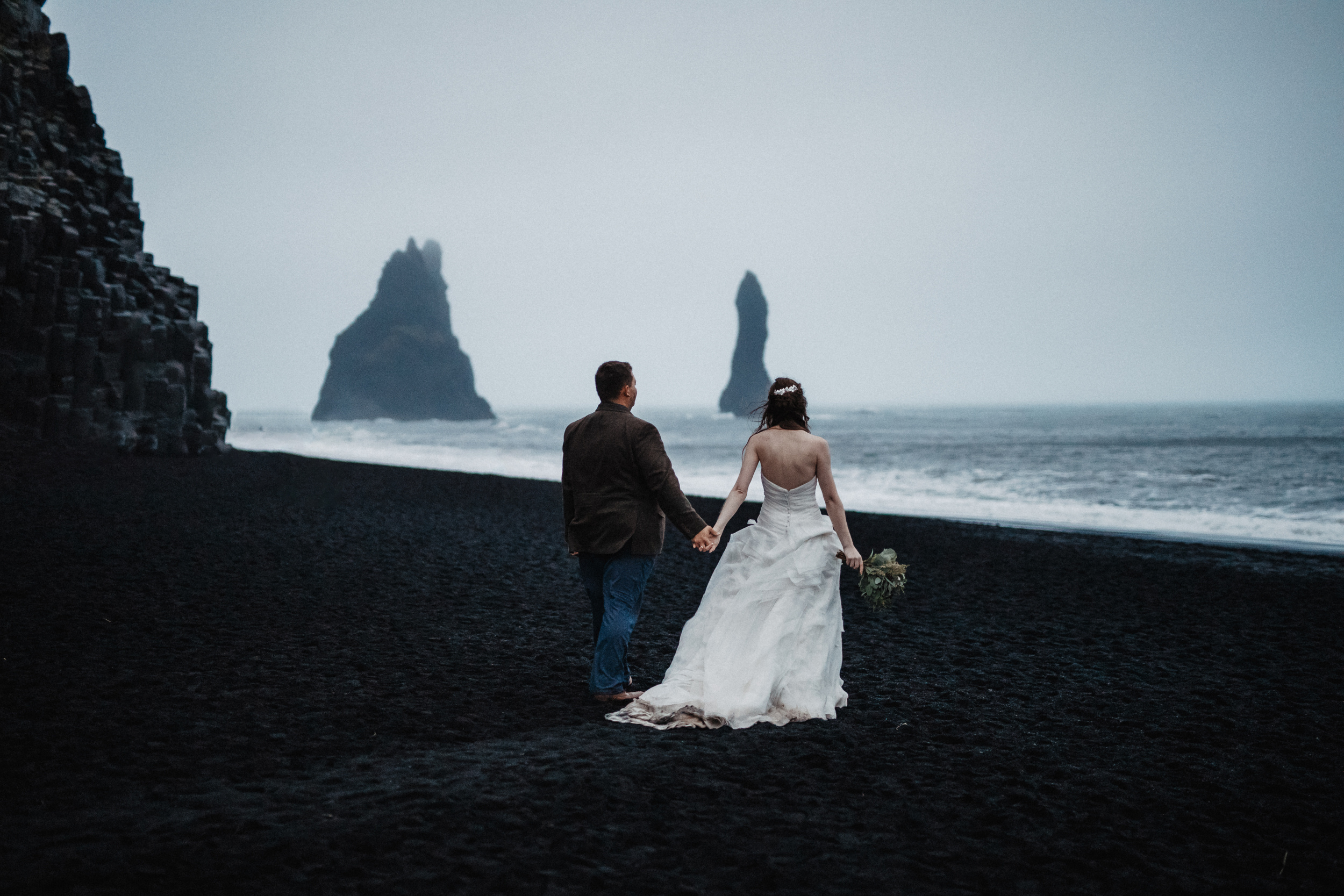 South Iceland elopement. Iceland elopement photographer & videographer