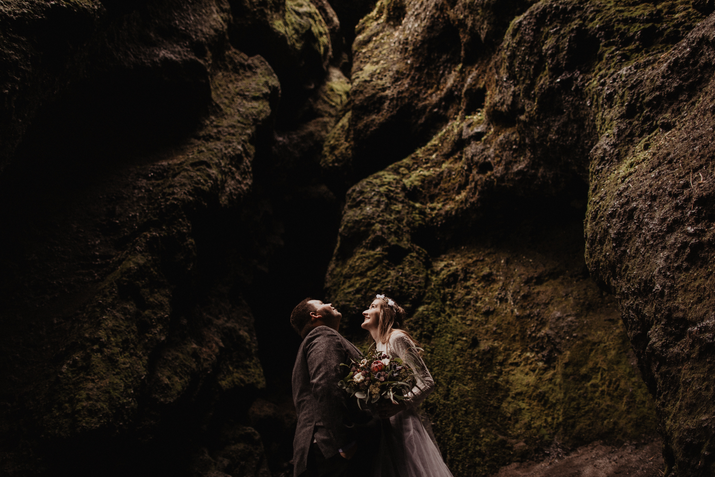 Iceland elopement in Snaefellsnes peninsula. Iceland elopement photographer & videographer
