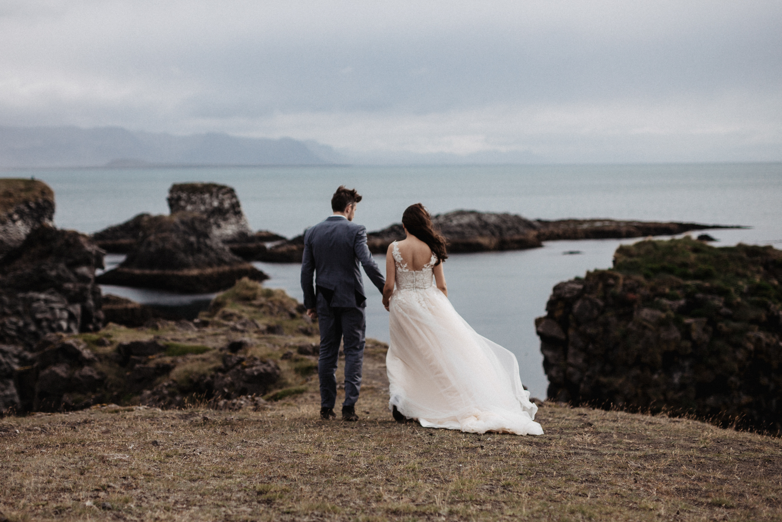 Wedding for two in Iceland. Iceland elopement photographer & videographer
