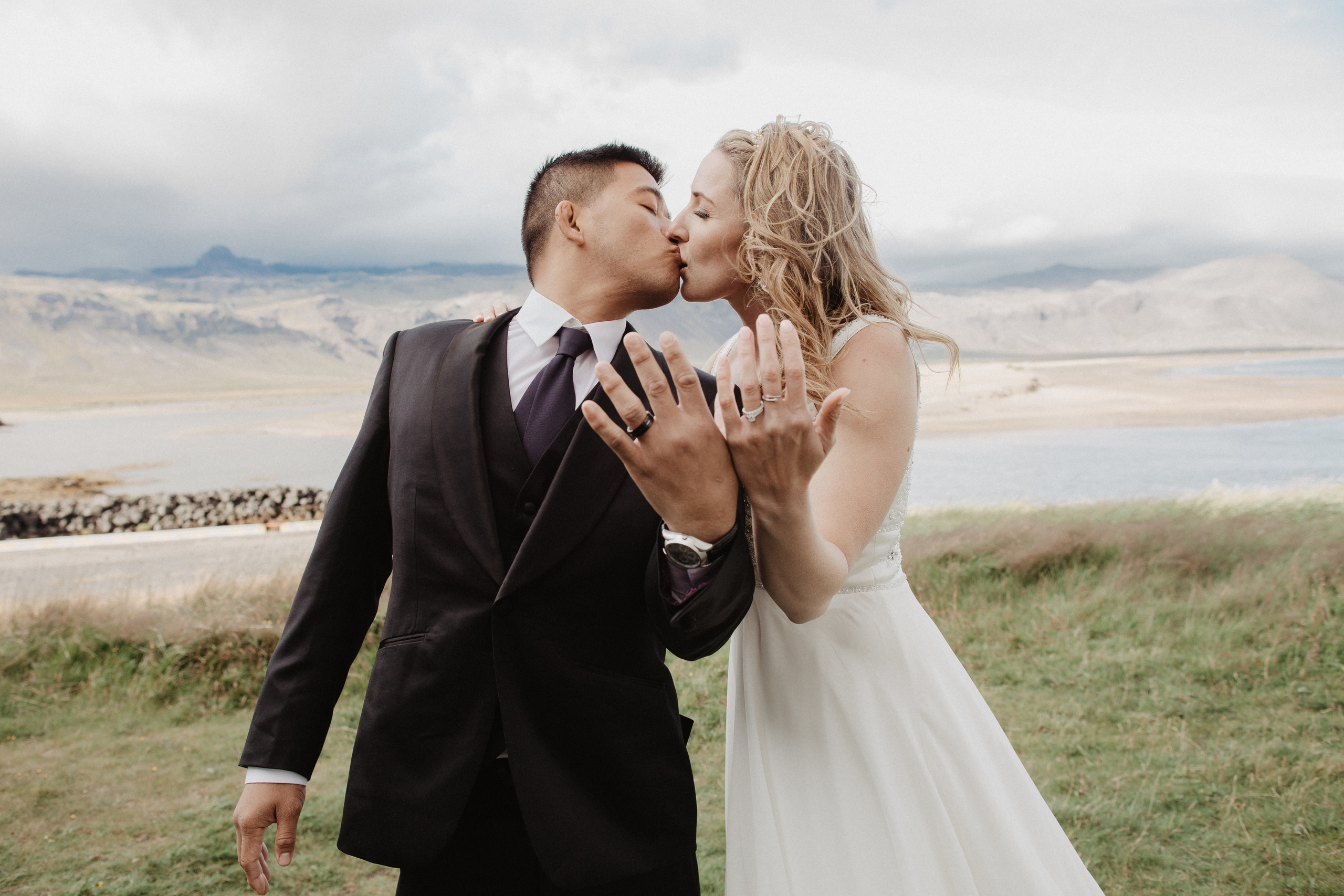 Wedding in Budir Iceland. Iceland elopement photographer & videographer