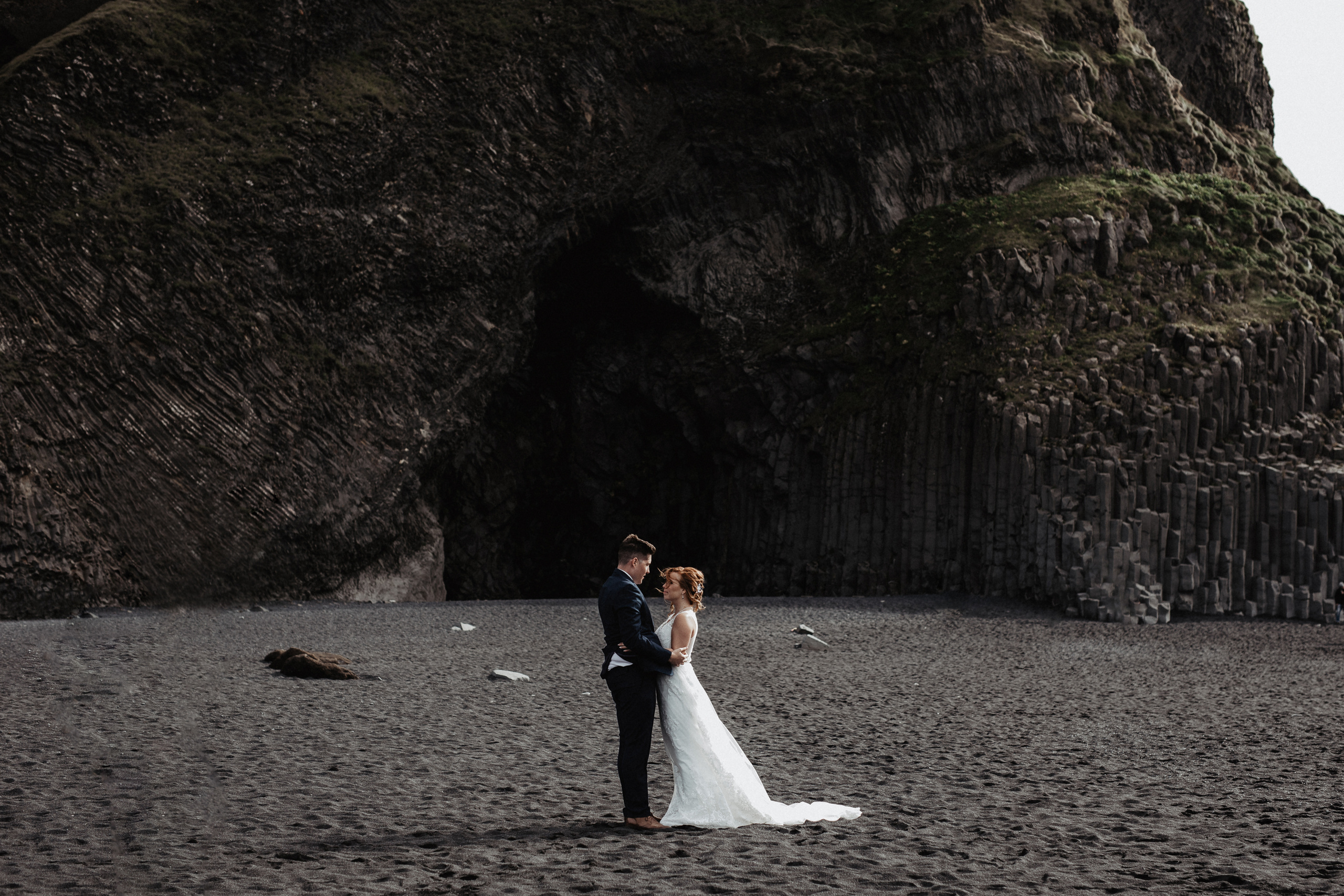 Black beach Iceland elopement | Iceland elopement photographer. Iceland elopement photographer & videographer