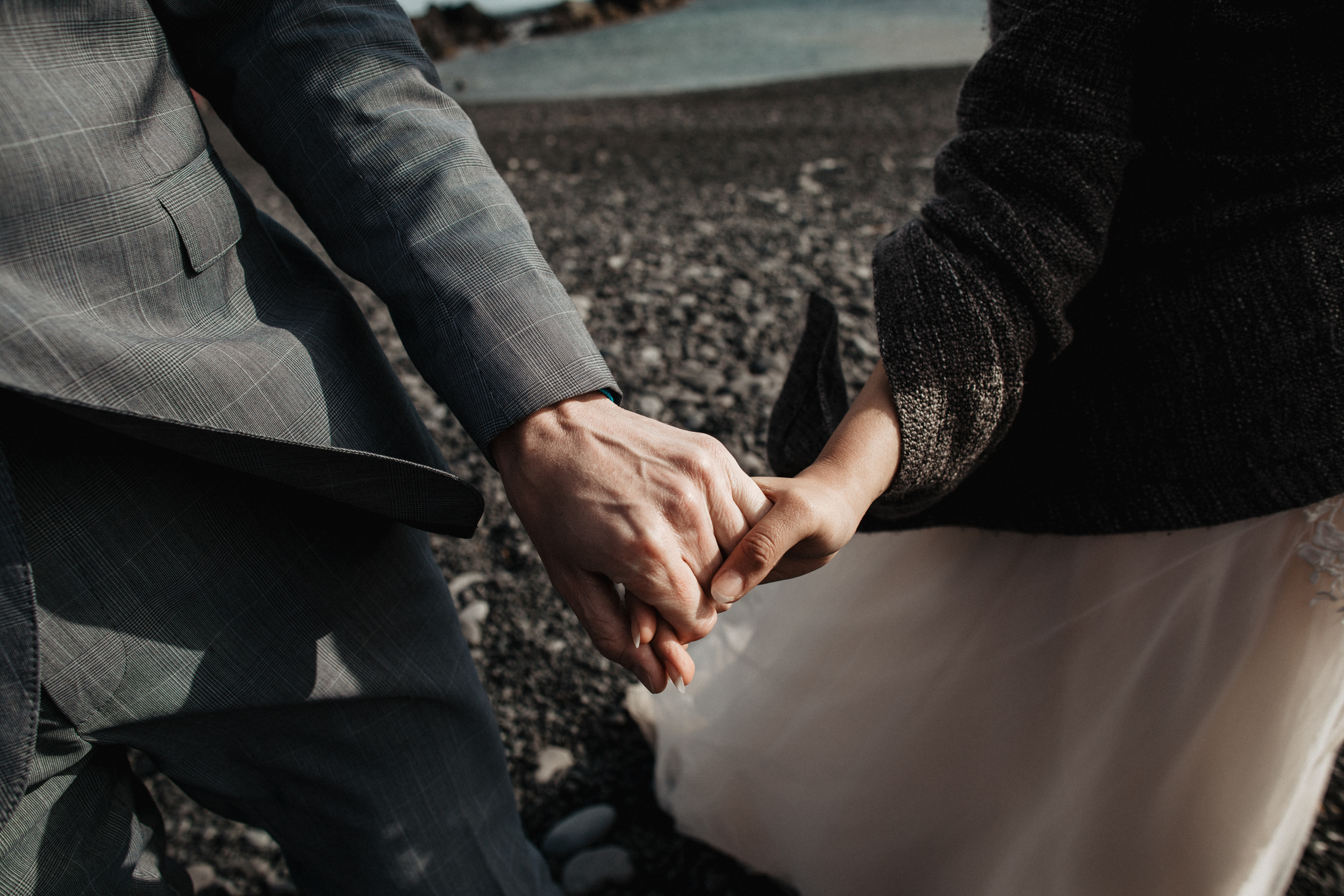 Wedding for two in Iceland. Iceland elopement photographer & videographer
