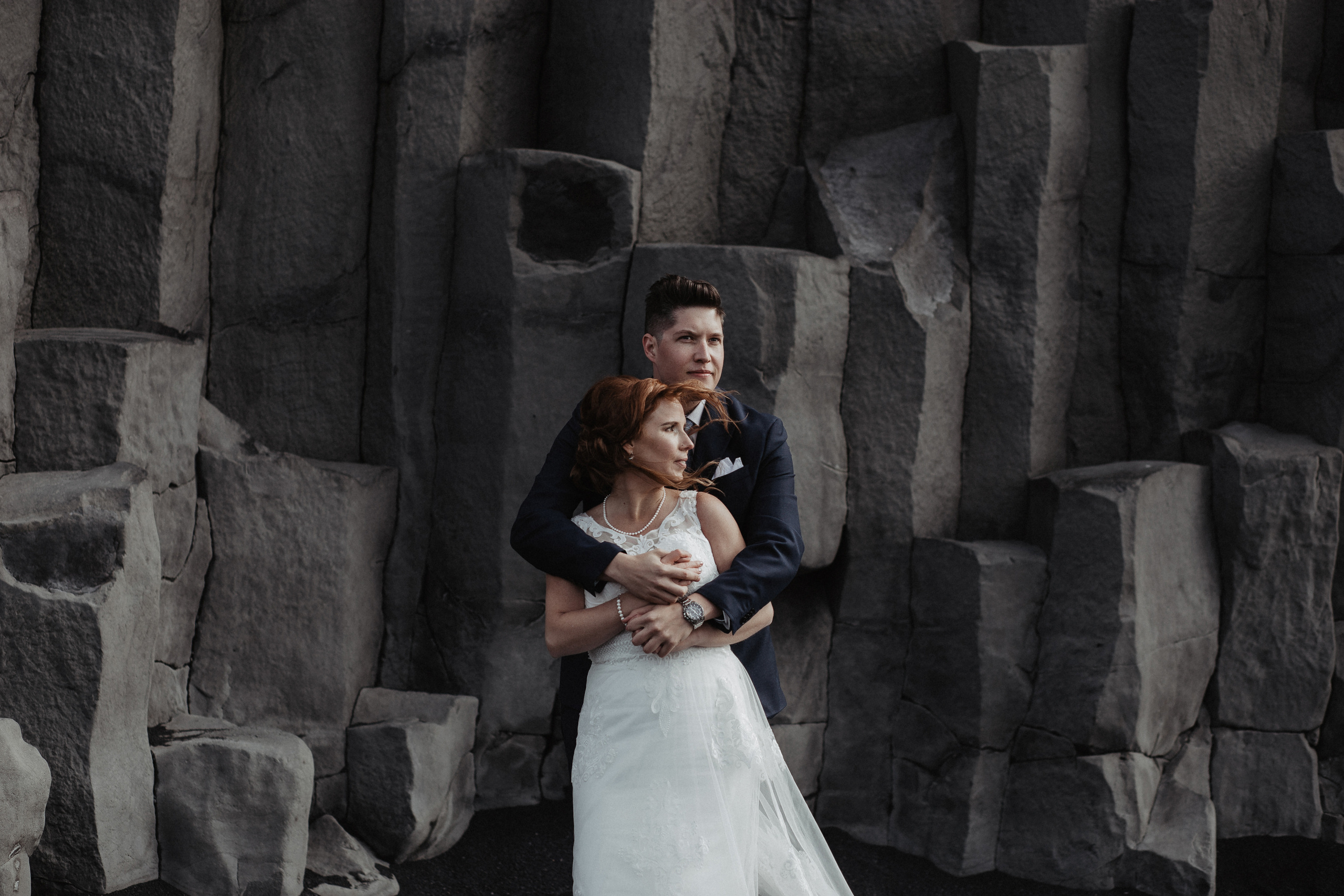 Black beach Iceland elopement | Iceland elopement photographer. Iceland elopement photographer & videographer