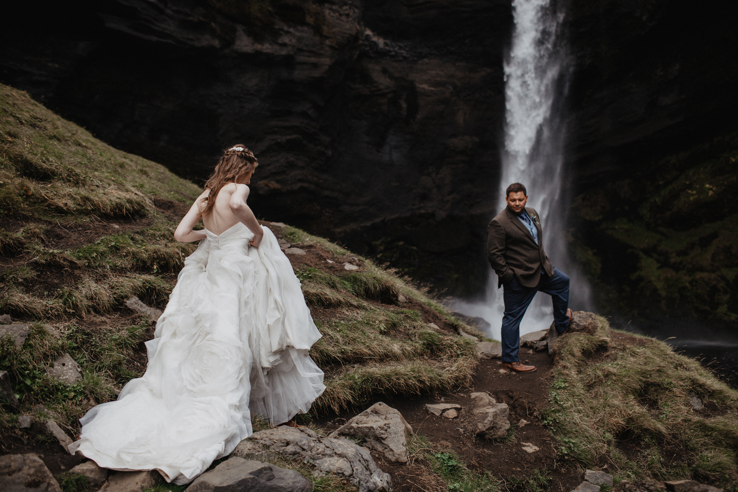 South Iceland elopement. Iceland elopement photographer & videographer