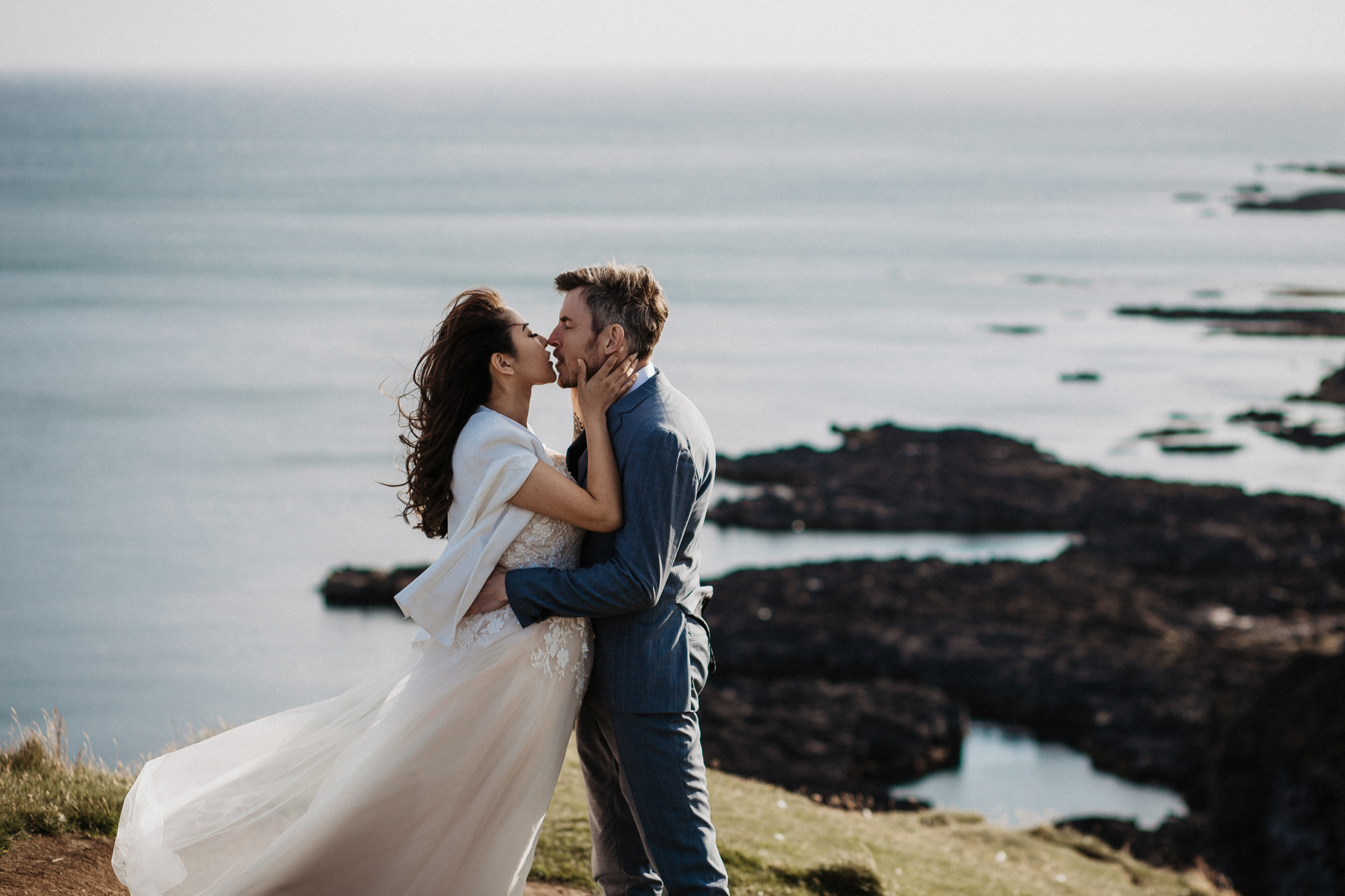 Wedding for two in Iceland. Iceland elopement photographer & videographer