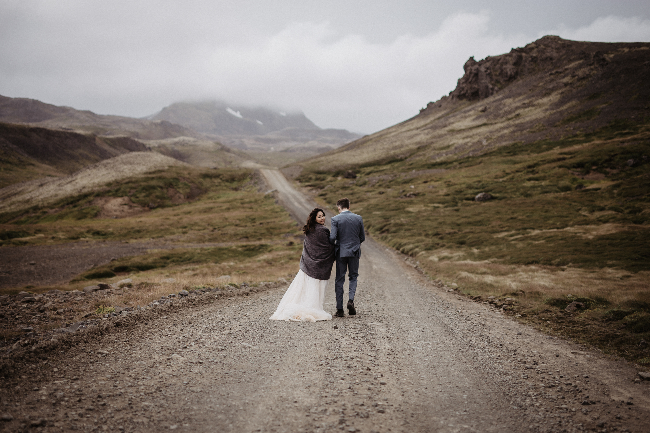 Wedding for two in Iceland. Iceland elopement photographer & videographer
