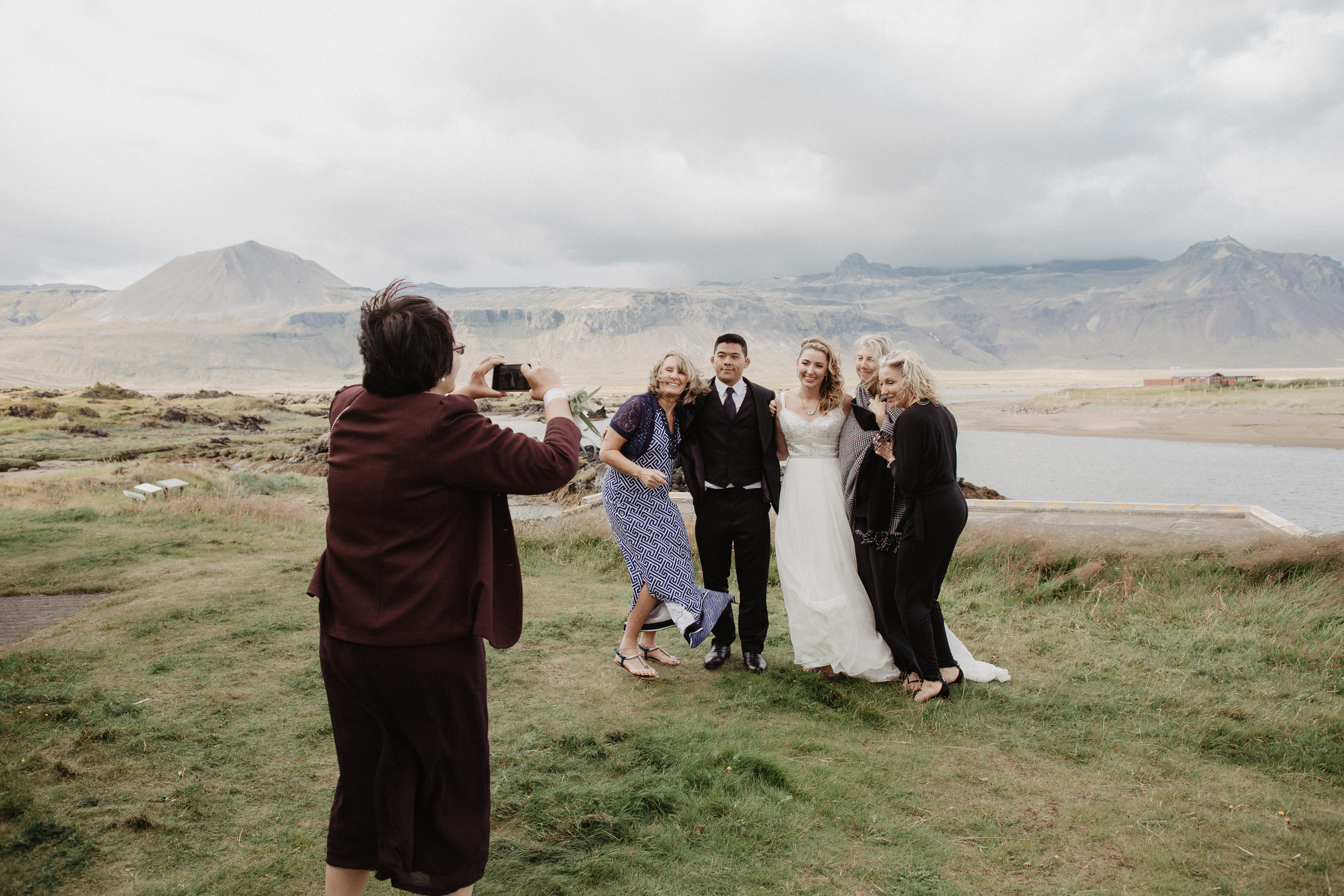 Wedding in Budir Iceland. Iceland elopement photographer & videographer