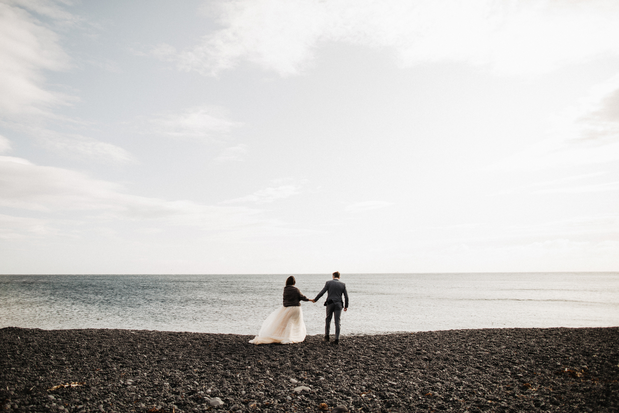 Wedding for two in Iceland. Iceland elopement photographer & videographer