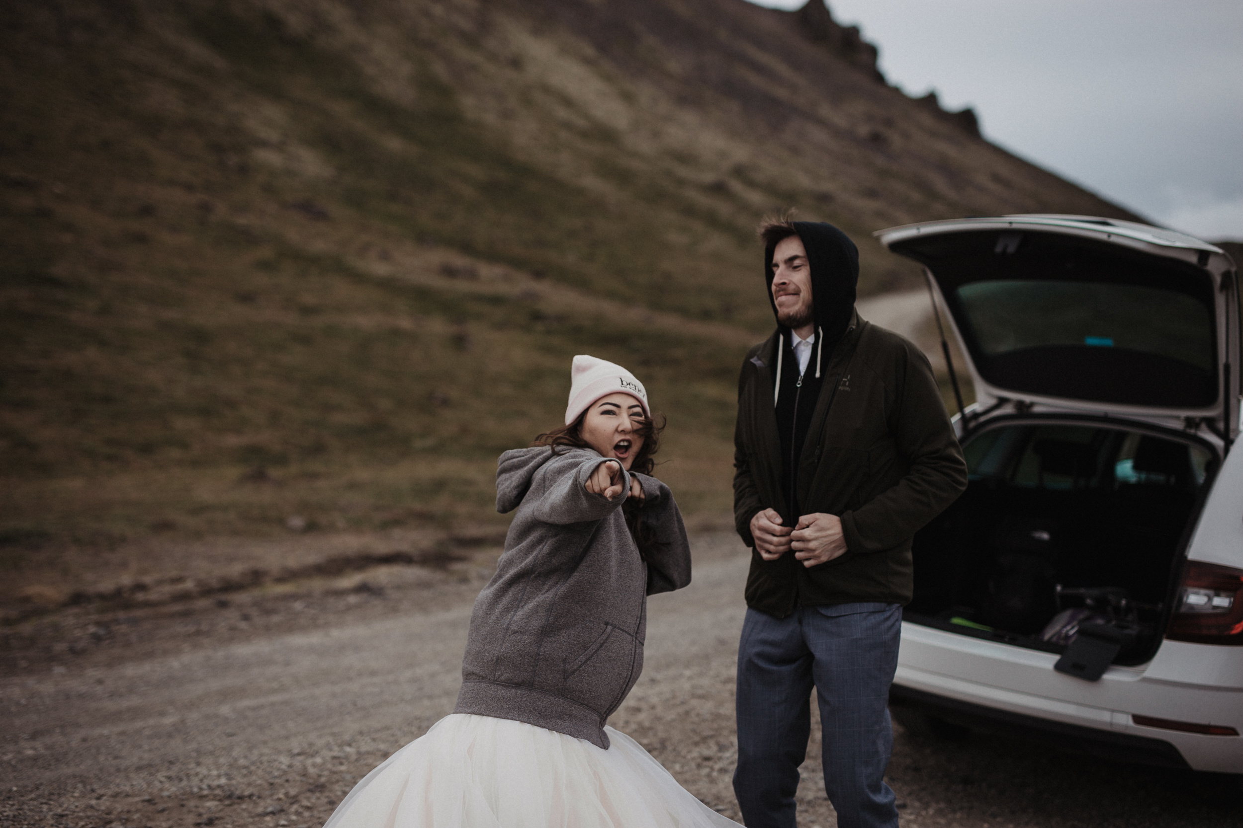 Wedding for two in Iceland. Iceland elopement photographer & videographer