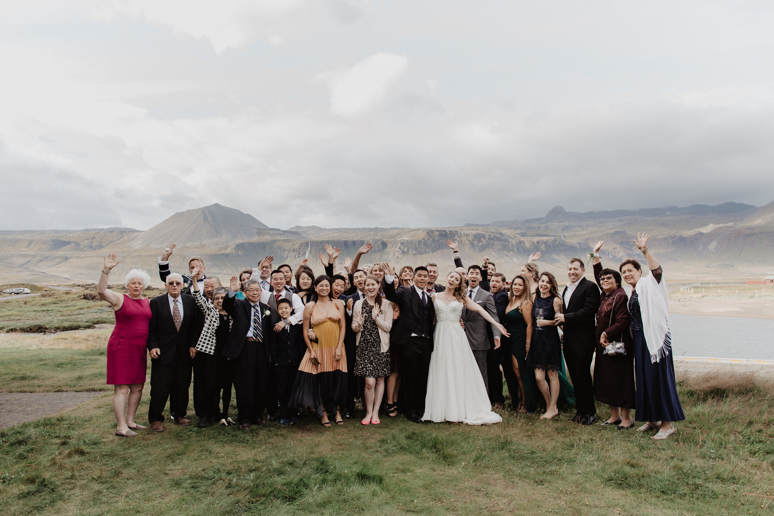 Wedding in Budir Iceland. Iceland elopement photographer & videographer