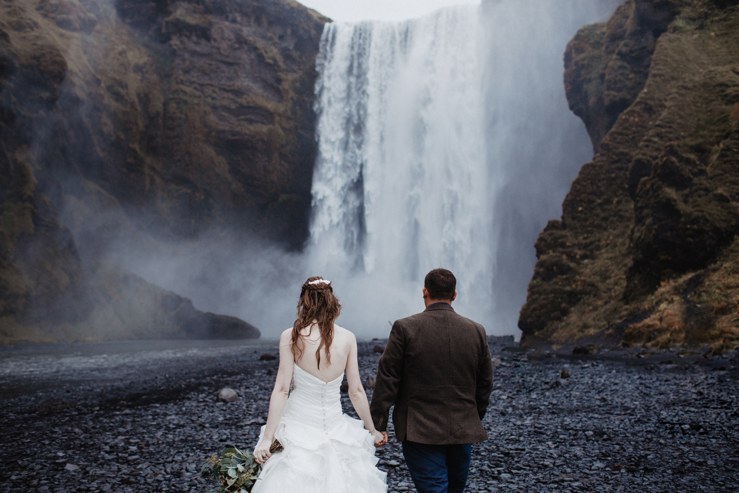 South Iceland elopement. Iceland elopement photographer & videographer