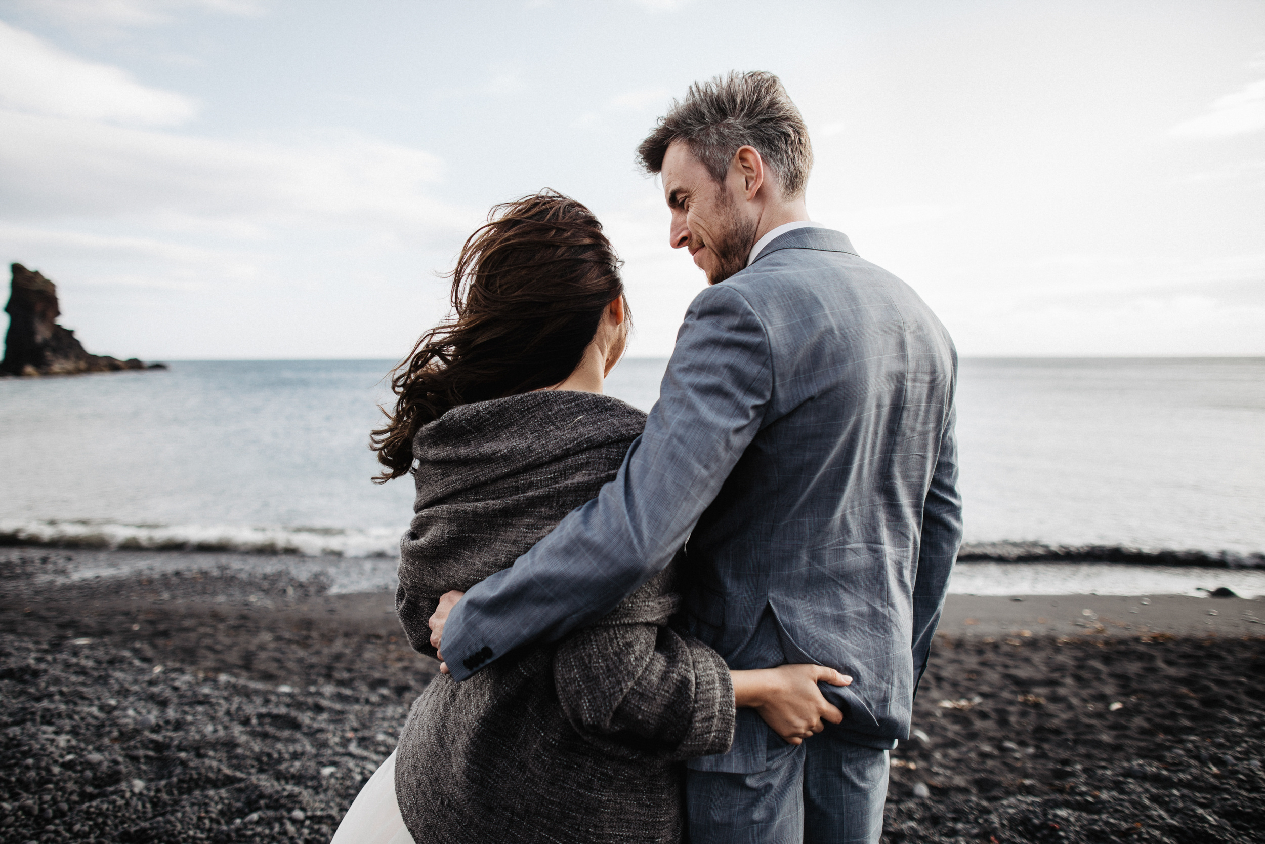 Wedding for two in Iceland. Iceland elopement photographer & videographer