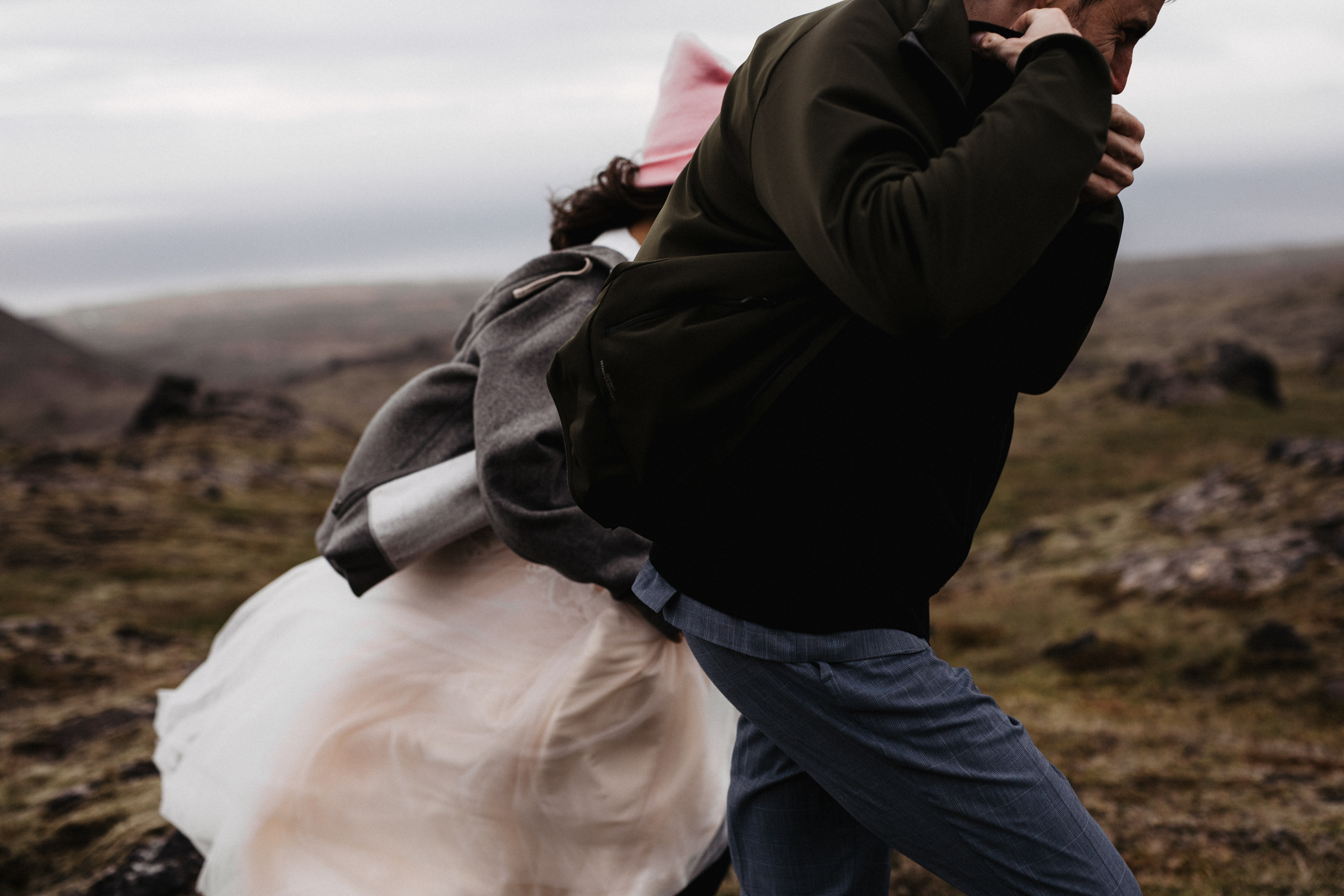Wedding for two in Iceland. Iceland elopement photographer & videographer