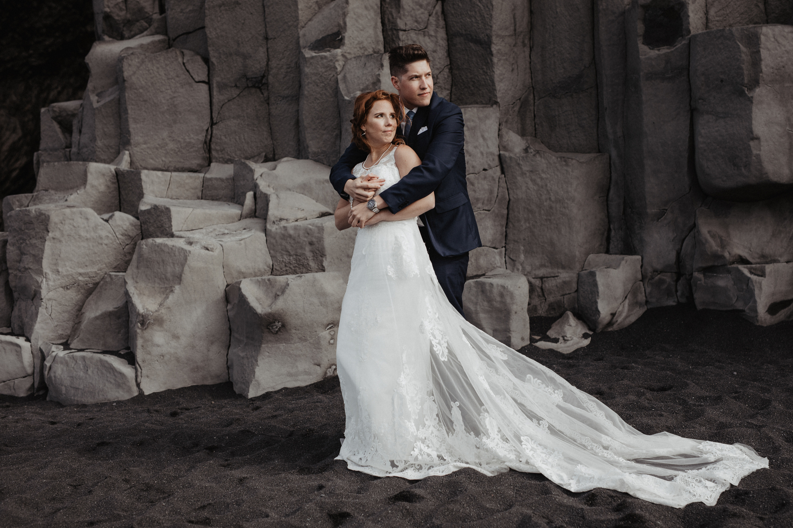 Black beach Iceland elopement | Iceland elopement photographer. Iceland elopement photographer & videographer