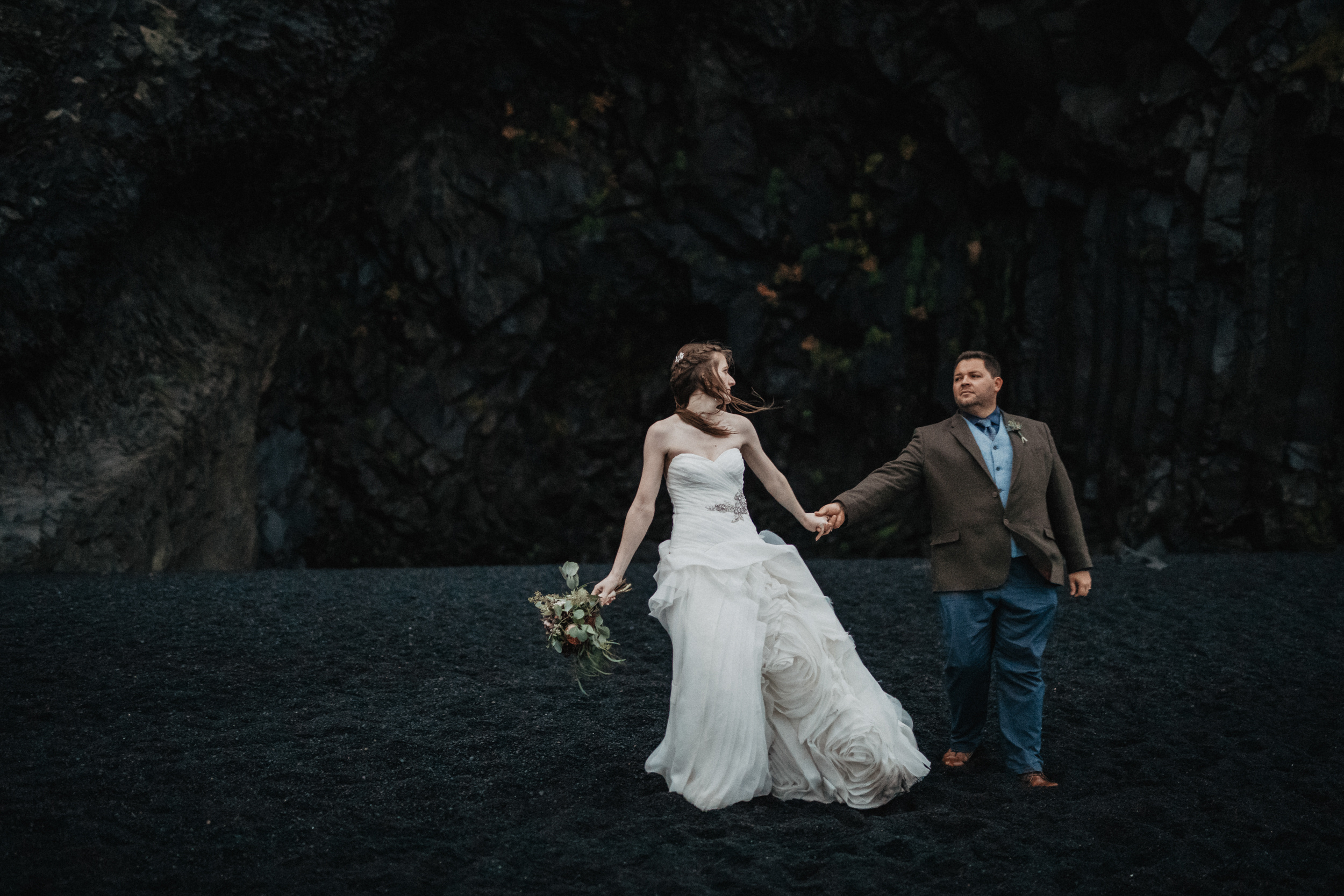 South Iceland elopement. Iceland elopement photographer & videographer