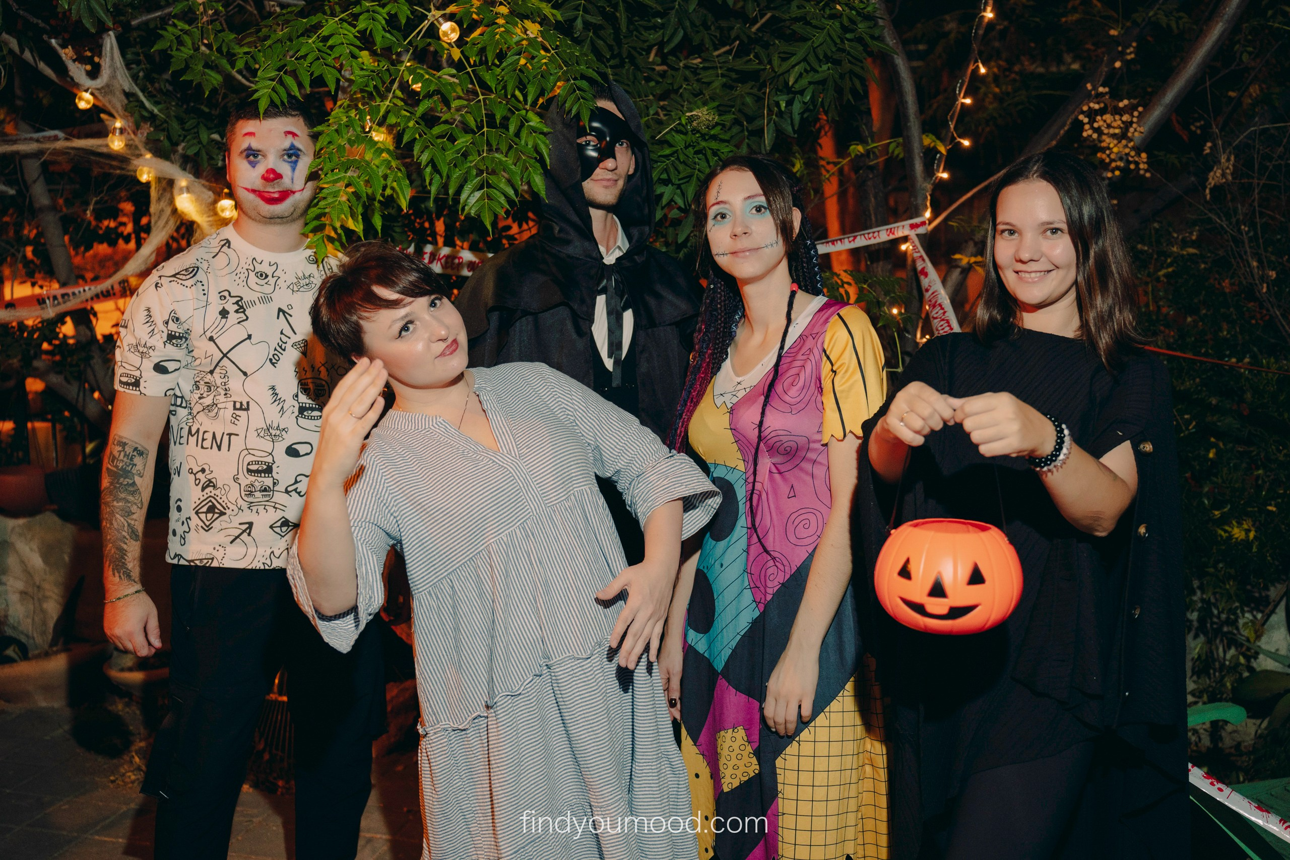 Halloween. Photo and video shooting