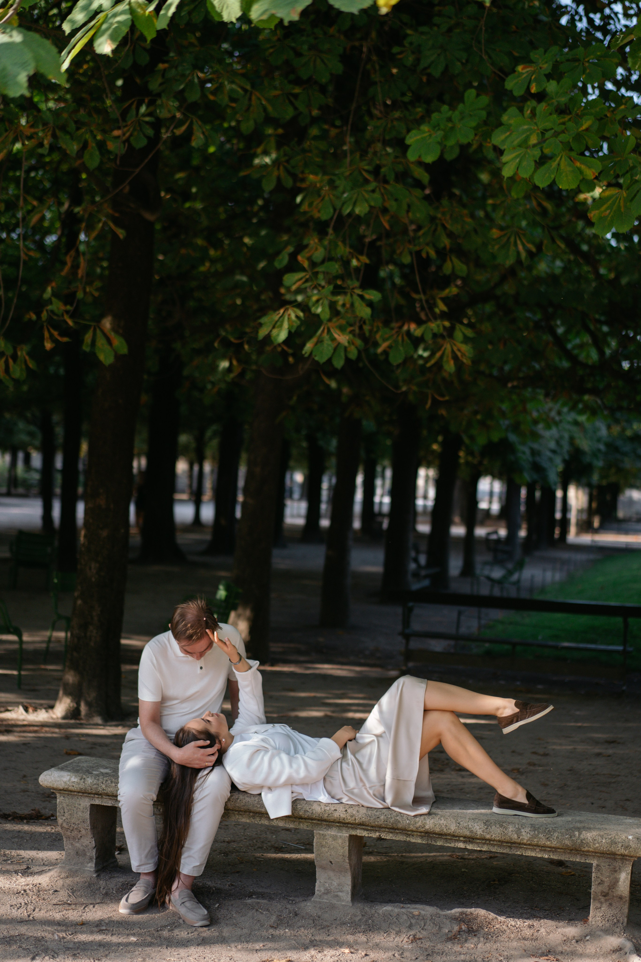 парная фотосессия в Париже, Palais Royal