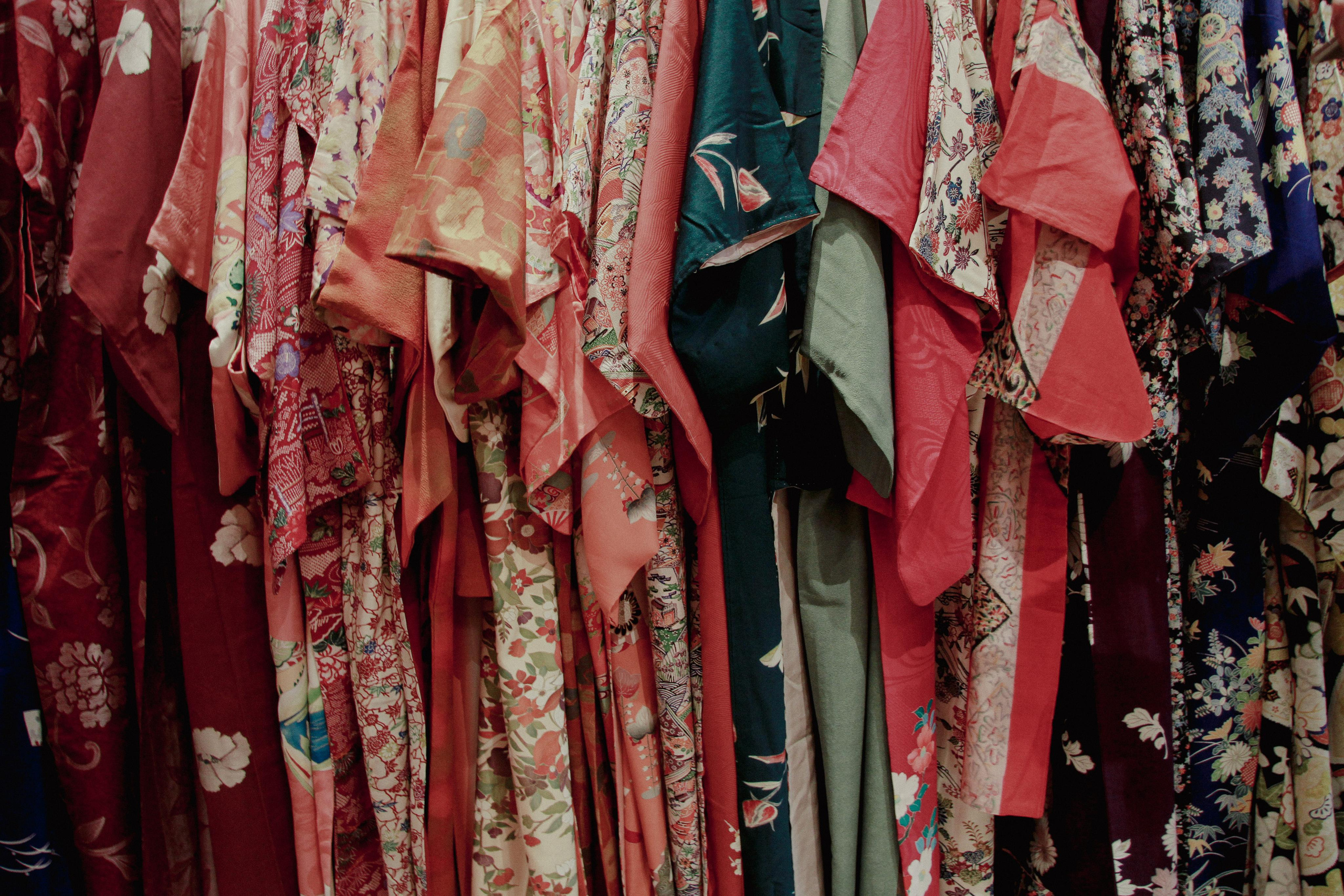 Aura vintage kimono store for Exberliner magazine. Maria Bogachek Photography