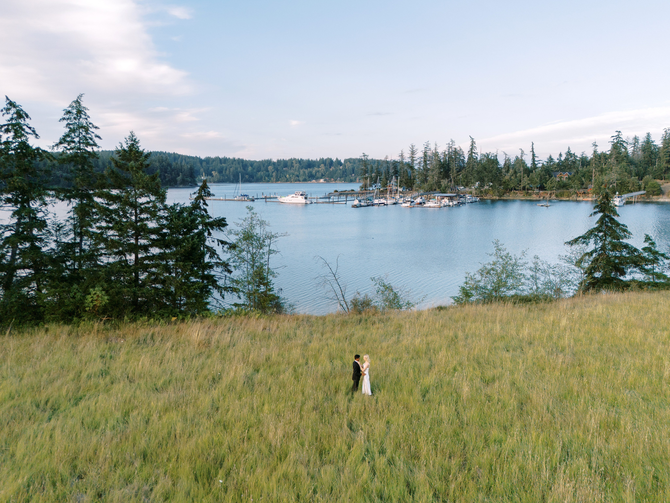 Rachel & Ryan Wedding photoshoot. August 2024. Anderson Island, WA Day 1. EVAN ARISTOV WEDDING PHOTOGRAPHY — Seattle Wedding Photographer