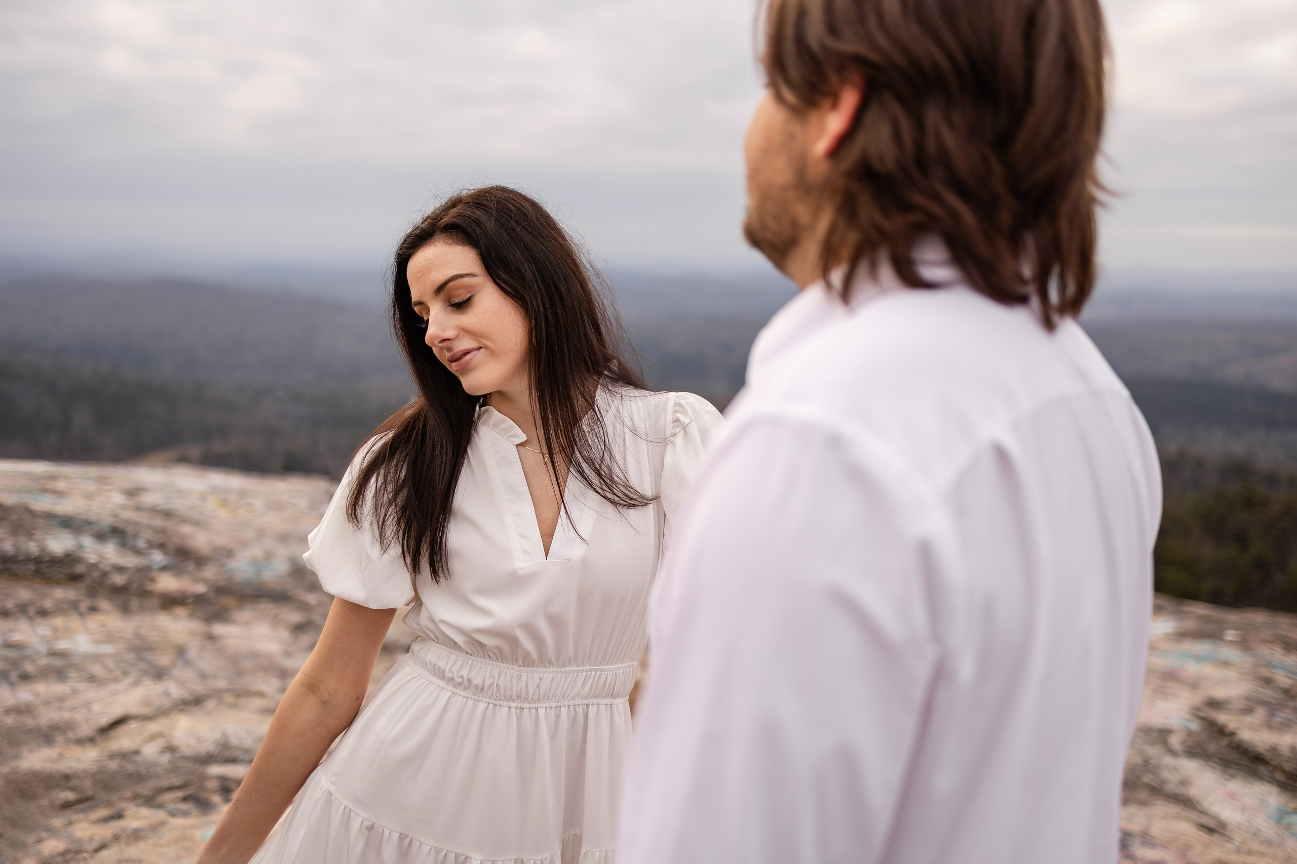 Jacob and Emma’s Engagement at The Pretty Place Chapel. Wedding and portrait photography in Greenville SC