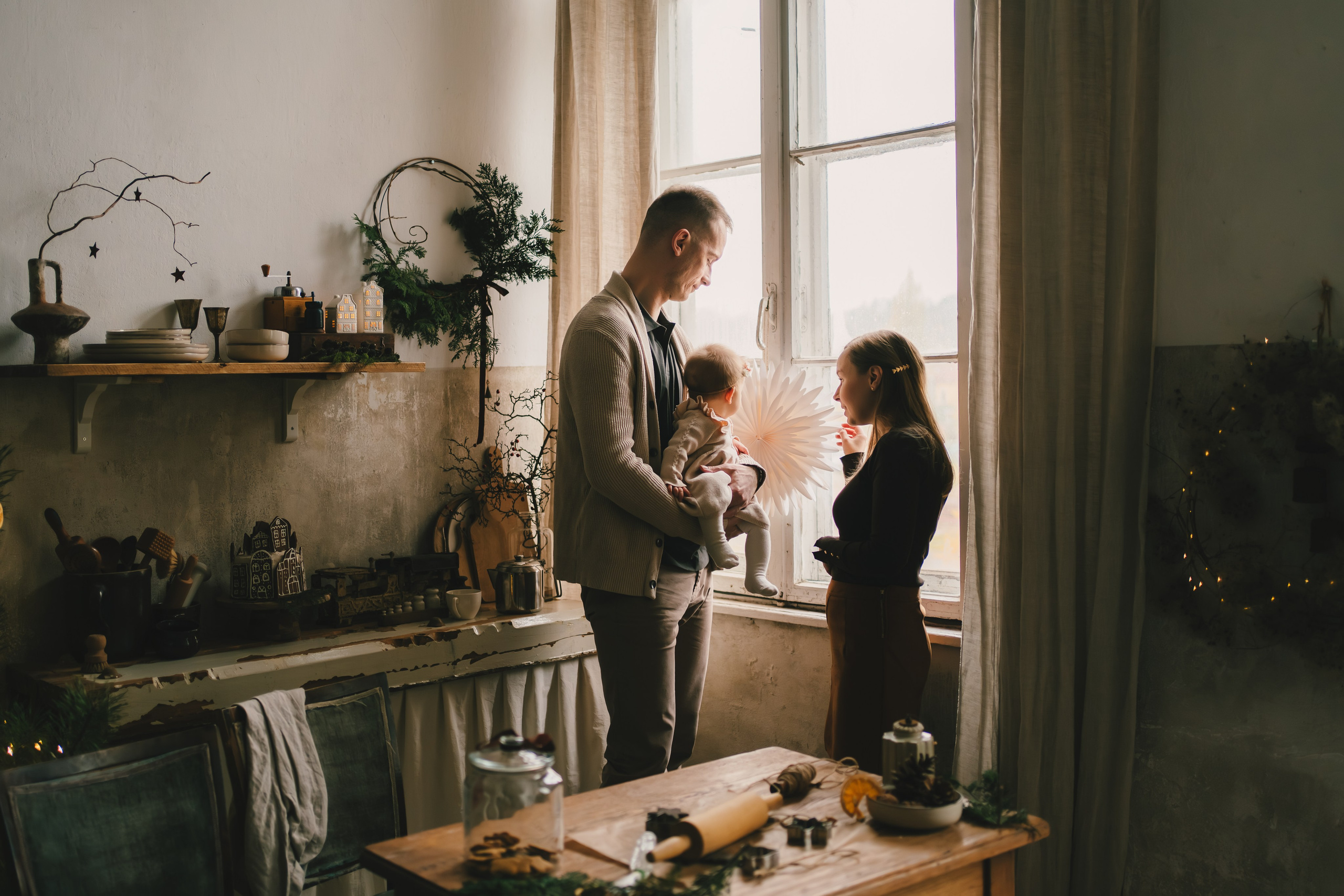 Minimalistyczne sesje świąteczne. Fotograf ślubny & lifestyle Gdańsk, Karolina Baczewska