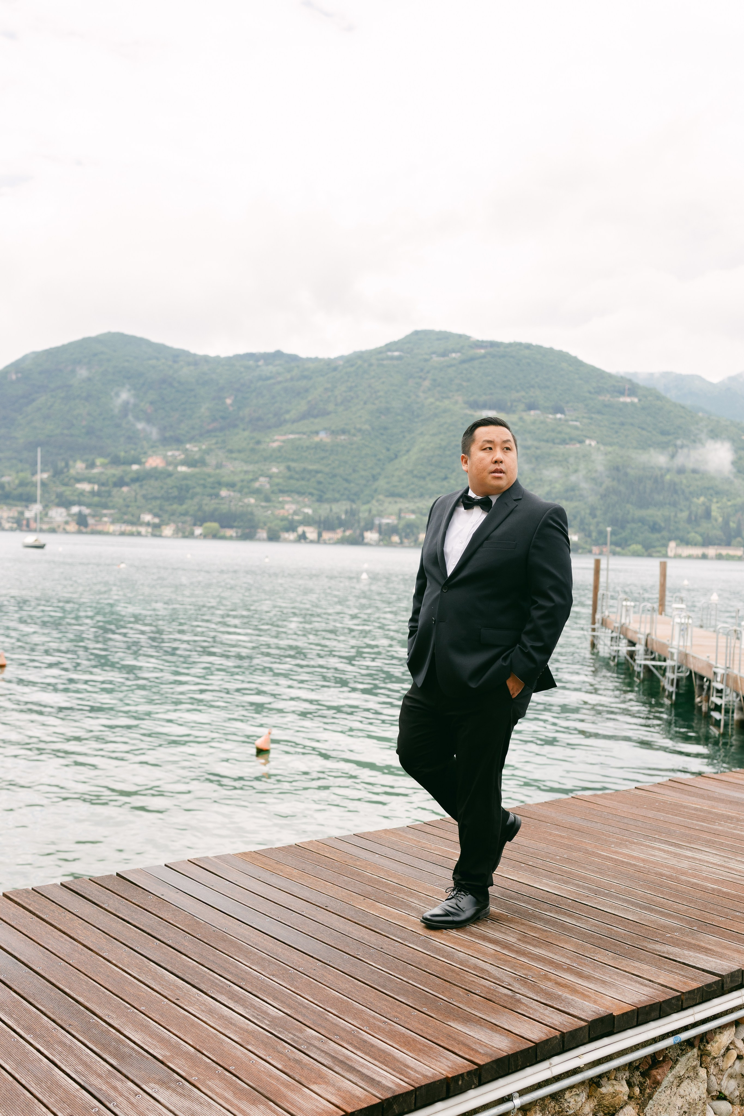 Ibtxhis and Keng elopement In italy — Isola del Garda