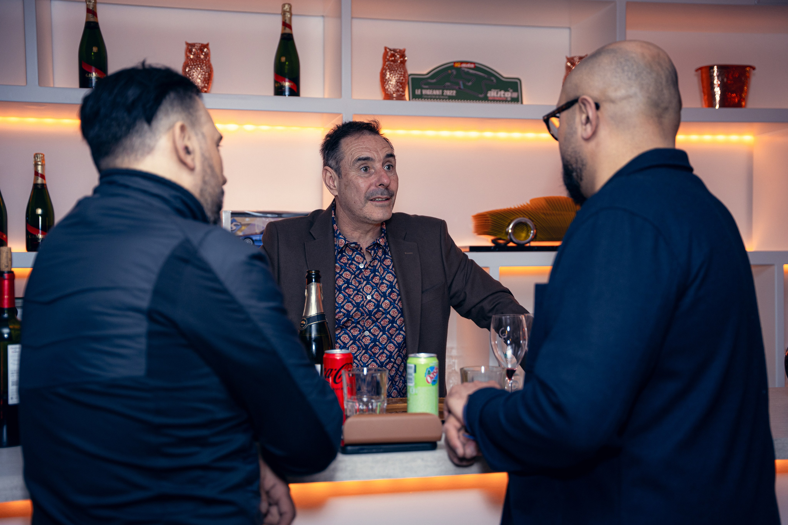 Soiree Padock33. Photographe de voitures à Paris — Vitalii Motruk