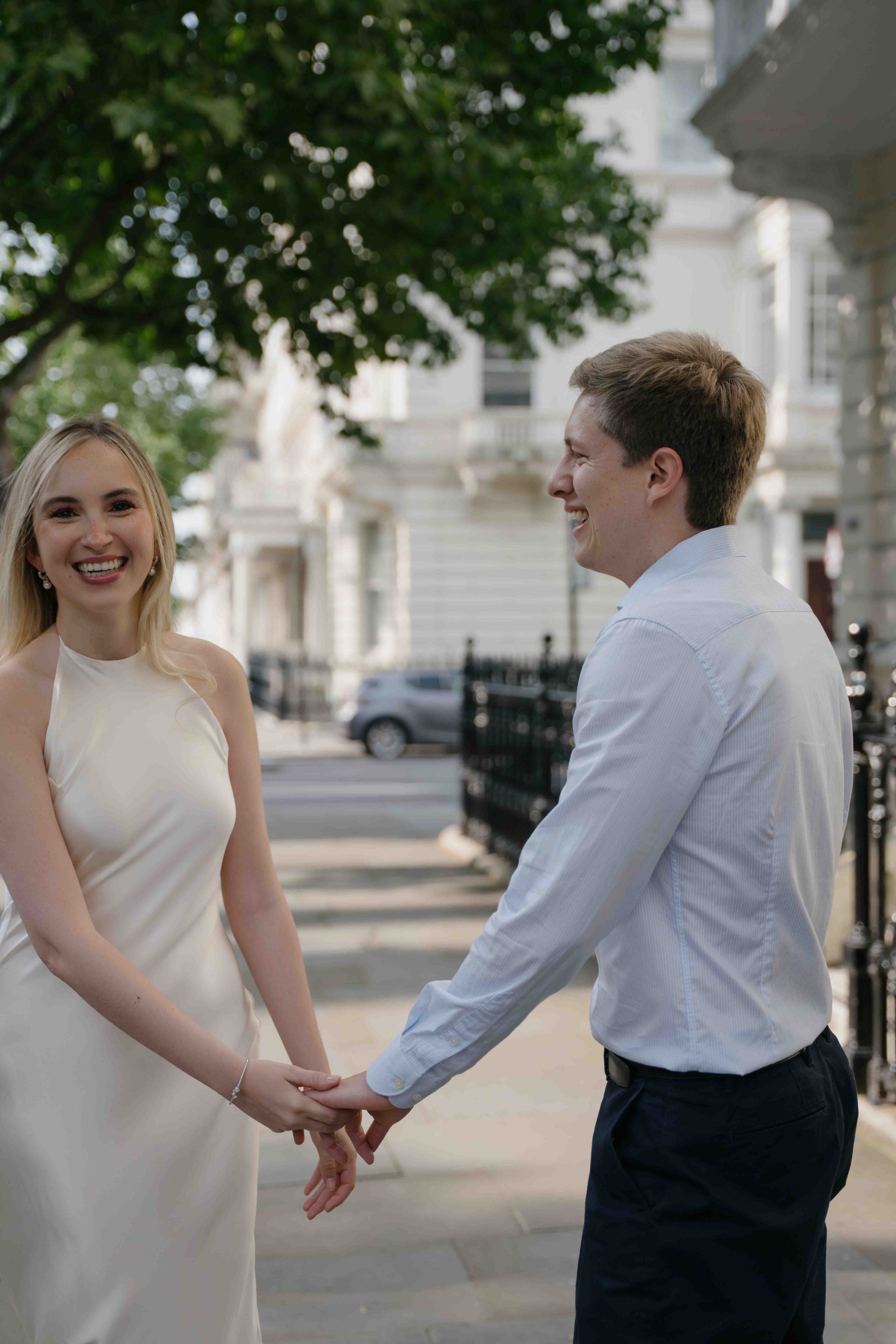 South Kensington Engagement Photoshoot | London Couple Photographer. London Wedding Photographer | Engagement & Proposal Photography by Natasha Ferreira