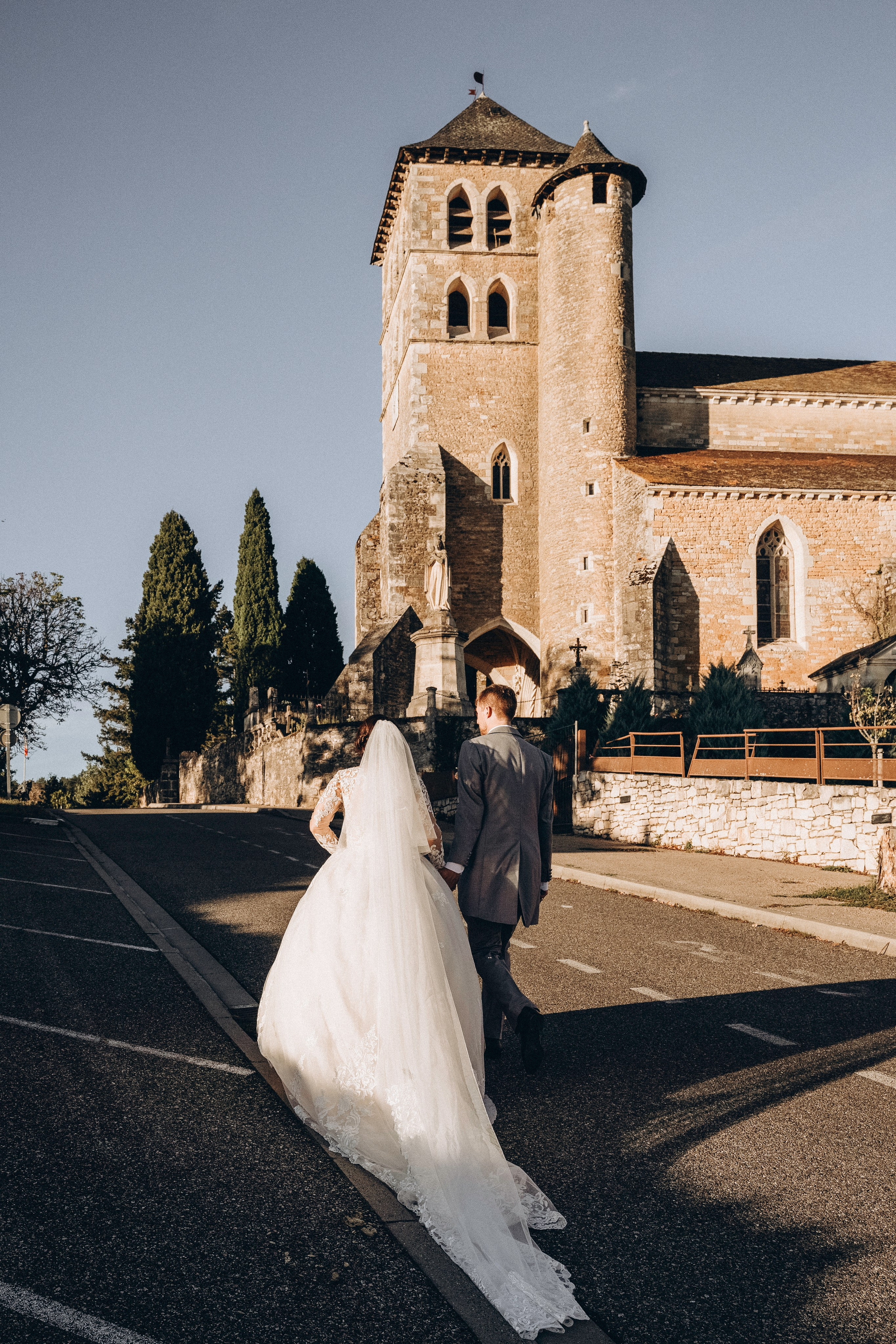 Wedding photo session in South of France. Eugénie Smirnova — your photographer in Toulouse and southwest France
