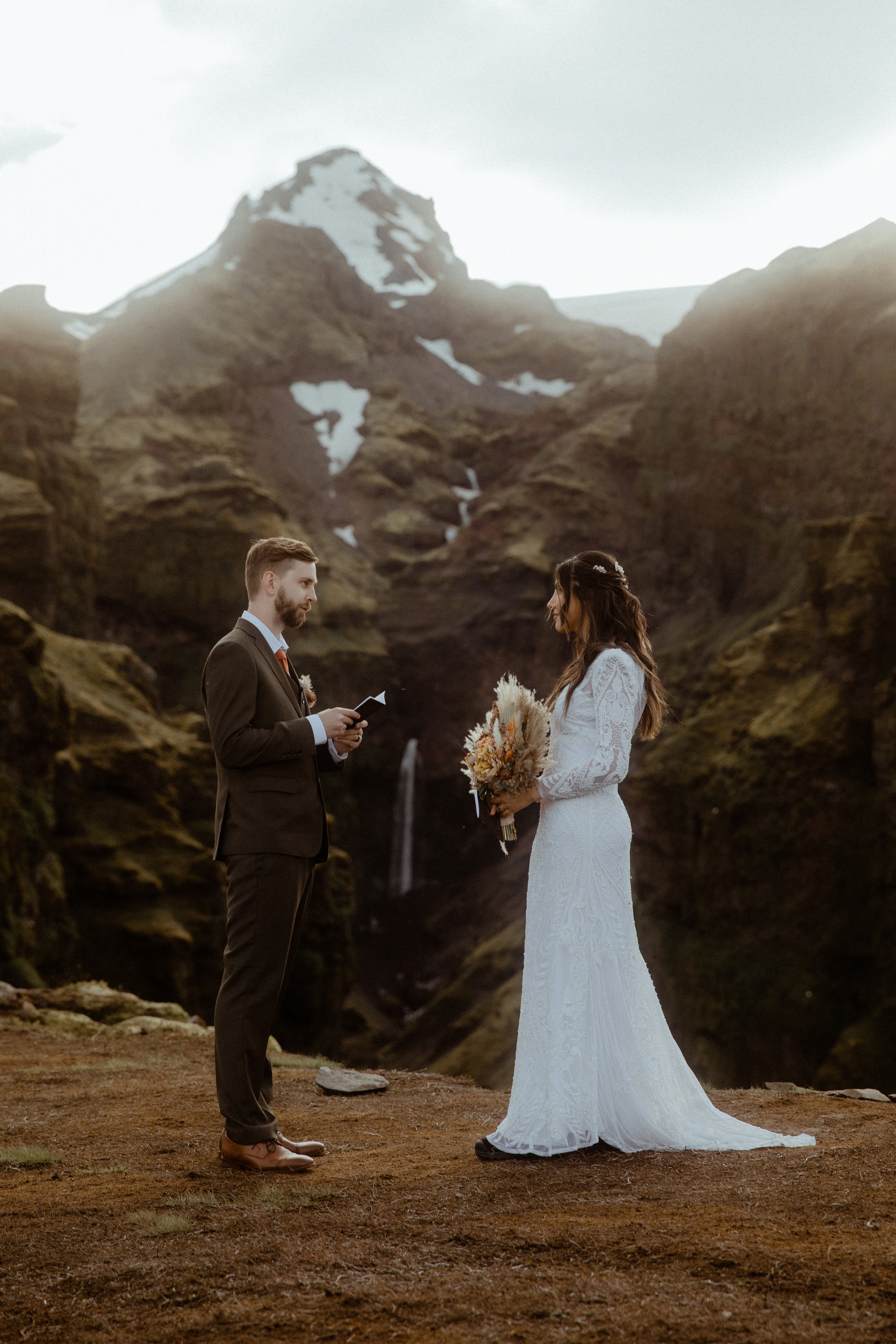 Adventure elopement in Iceland. Iceland elopement photographer & videographer