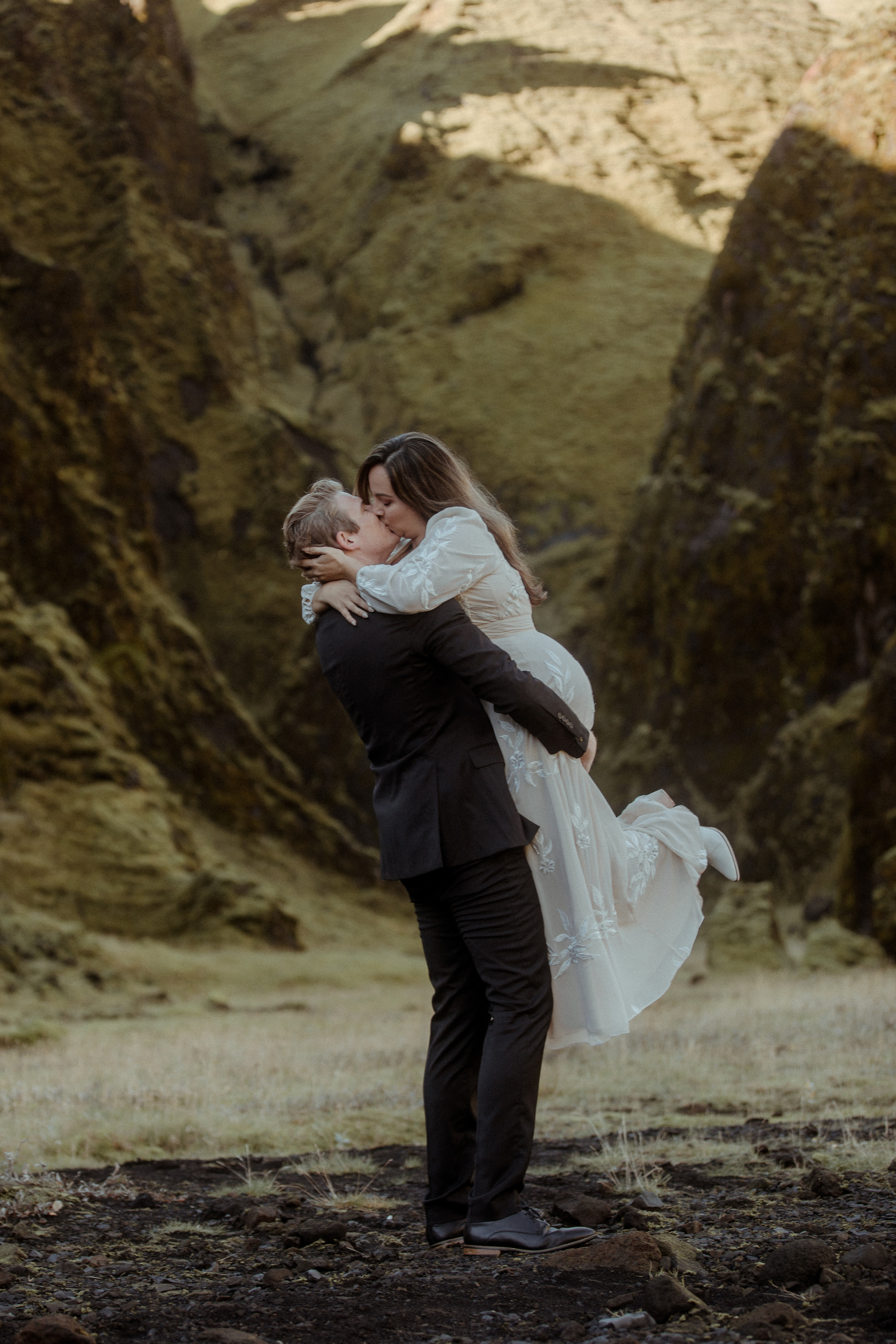 Ashley+Trevor. Iceland elopement photographer & videographer